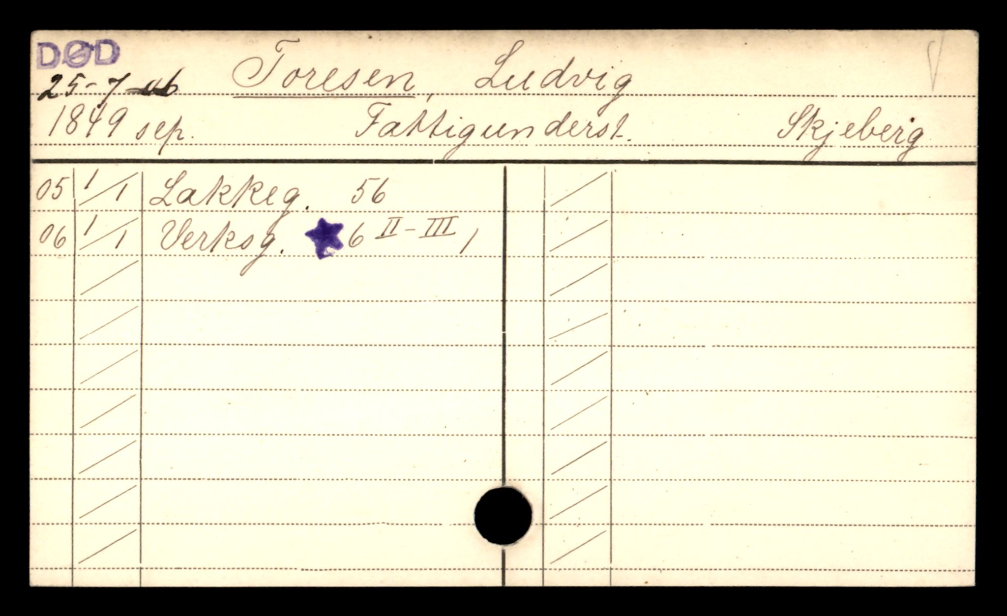Oslo folkeregister, Registerkort, AV/SAO-A-11715/D/Da/L0093: Menn: Thoresen Leif - Thorvaldsen Peter, 1906-1919