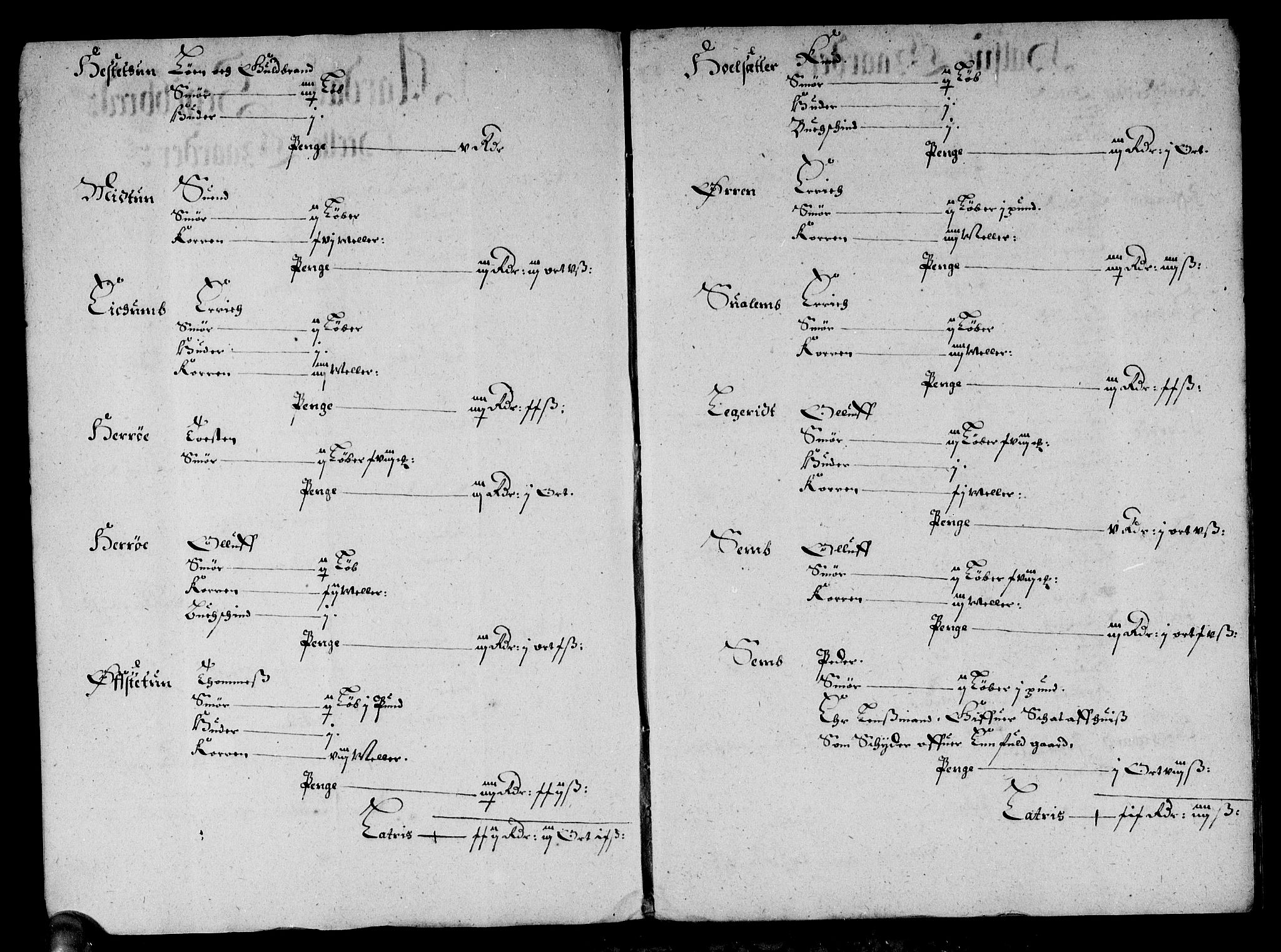 Rentekammeret inntil 1814, Reviderte regnskaper, Stiftamtstueregnskaper, Bergen stiftamt, RA/EA-6043/R/Rc/L0016: Bergen stiftamt, 1665