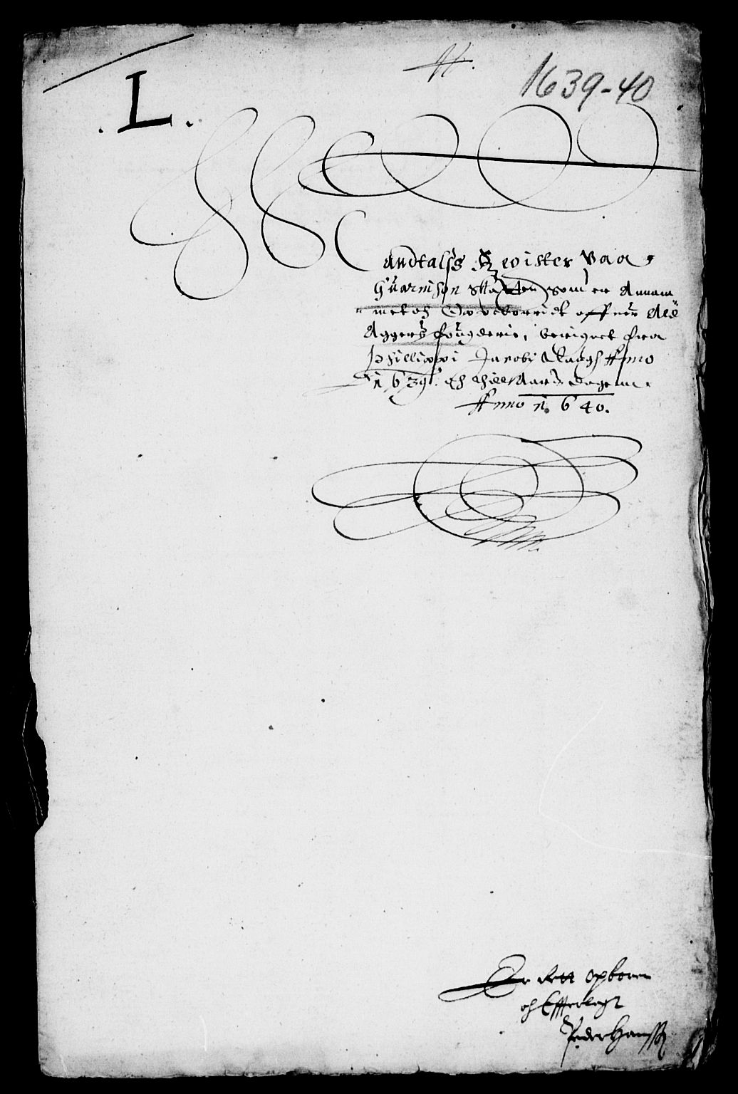 Rentekammeret inntil 1814, Reviderte regnskaper, Lensregnskaper, AV/RA-EA-5023/R/Rb/Rba/L0148: Akershus len, 1639-1640