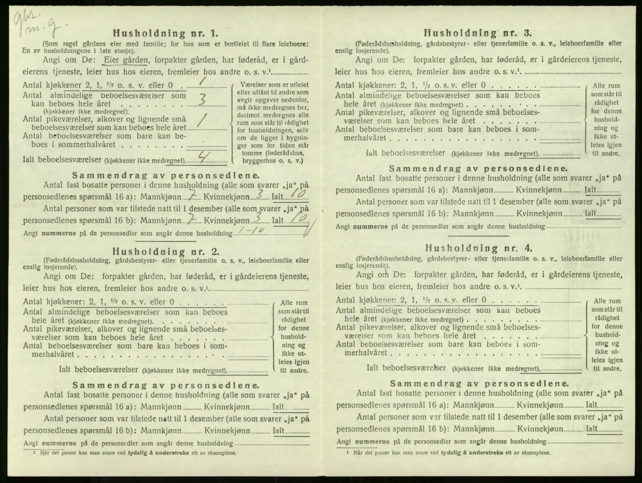 SAKO, Folketelling 1920 for 0719 Andebu herred, 1920, s. 1021