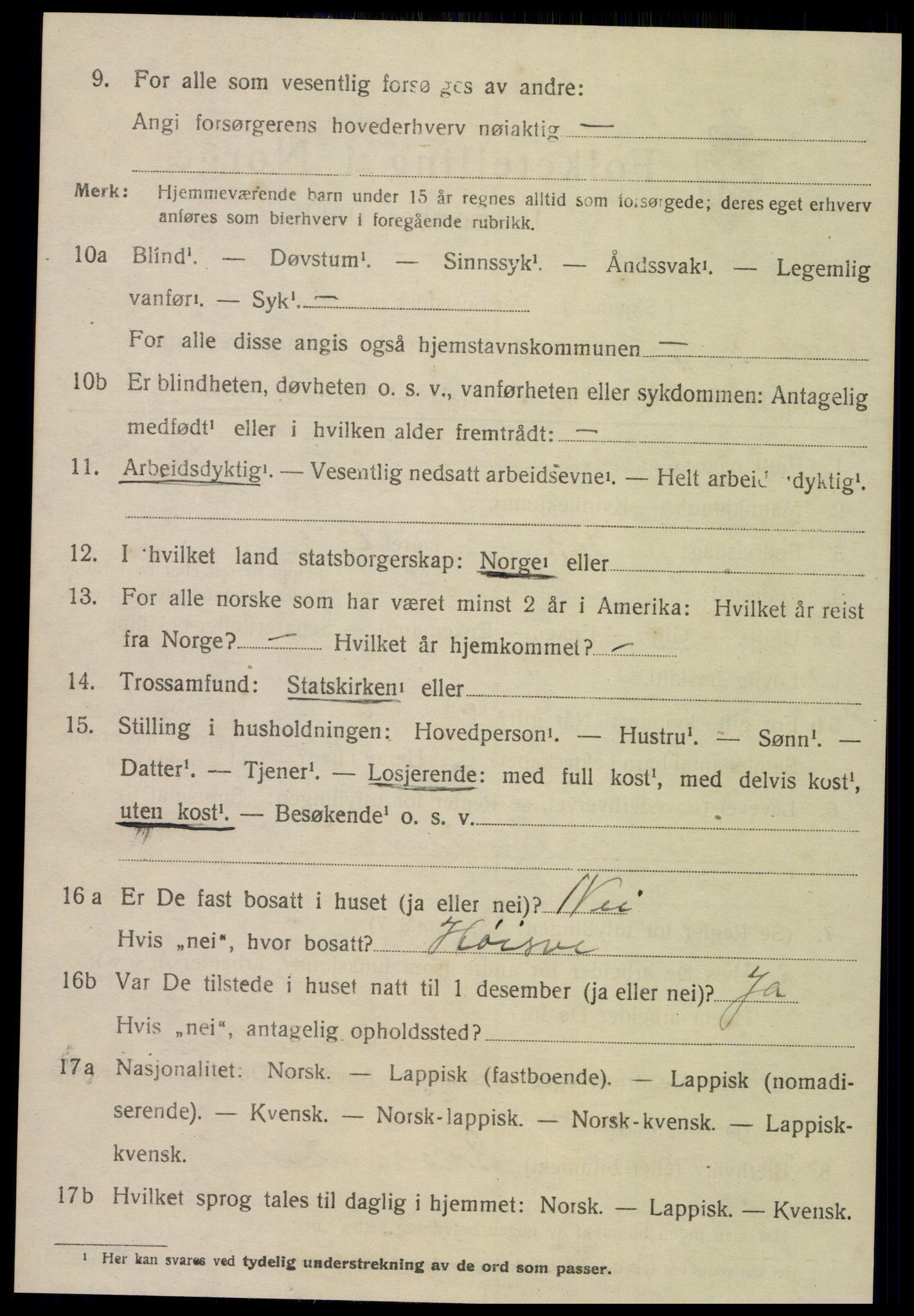 SAT, Folketelling 1920 for 1718 Leksvik herred, 1920, s. 1121