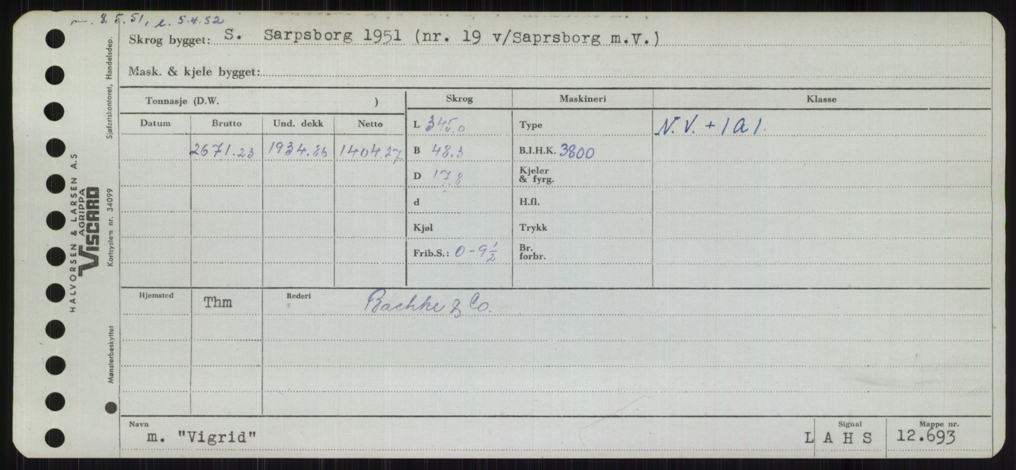 Sjøfartsdirektoratet med forløpere, Skipsmålingen, RA/S-1627/H/Hb/L0005: Fartøy, T-Å, s. 323