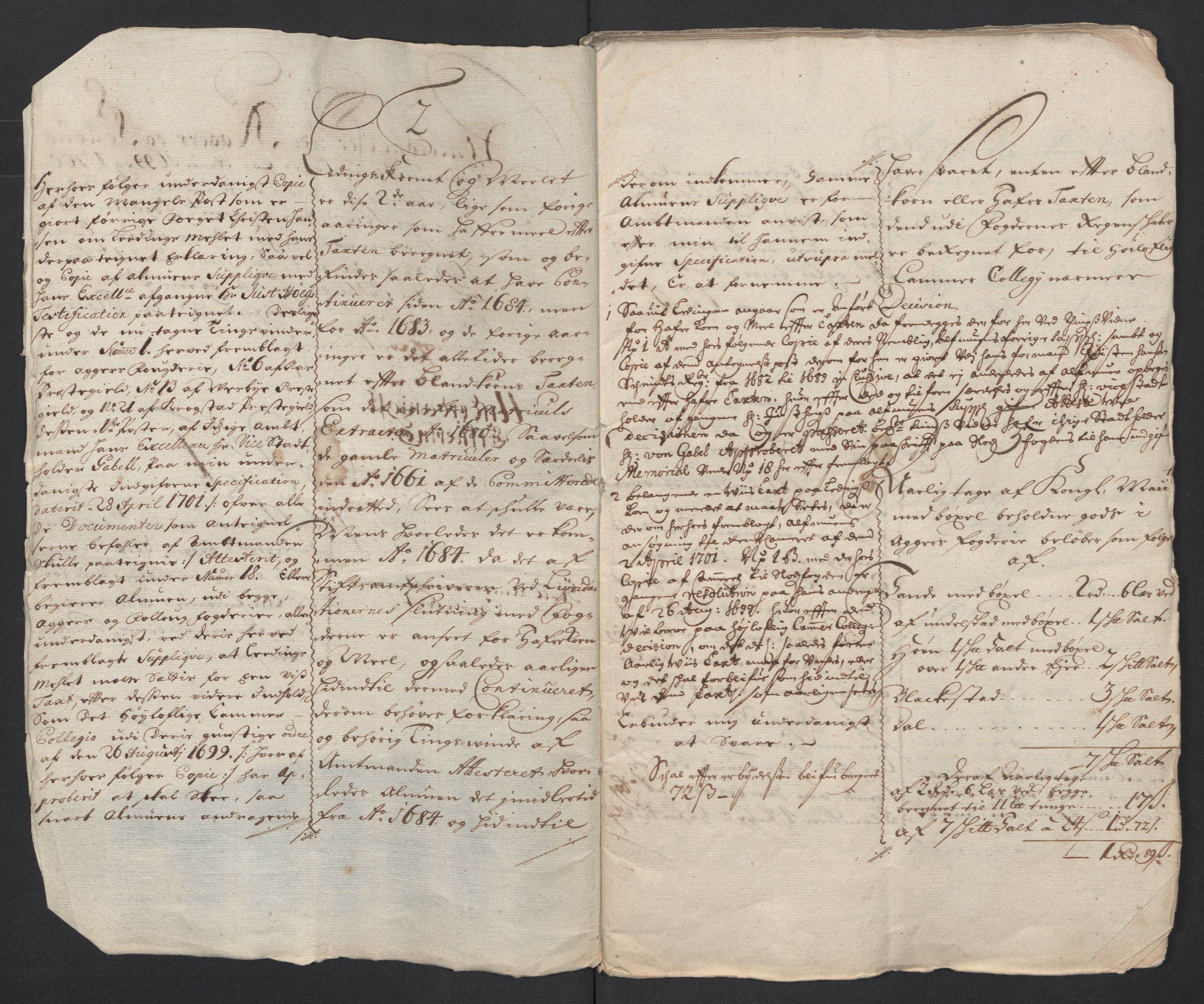 Rentekammeret inntil 1814, Reviderte regnskaper, Fogderegnskap, AV/RA-EA-4092/R10/L0443: Fogderegnskap Aker og Follo, 1700, s. 353