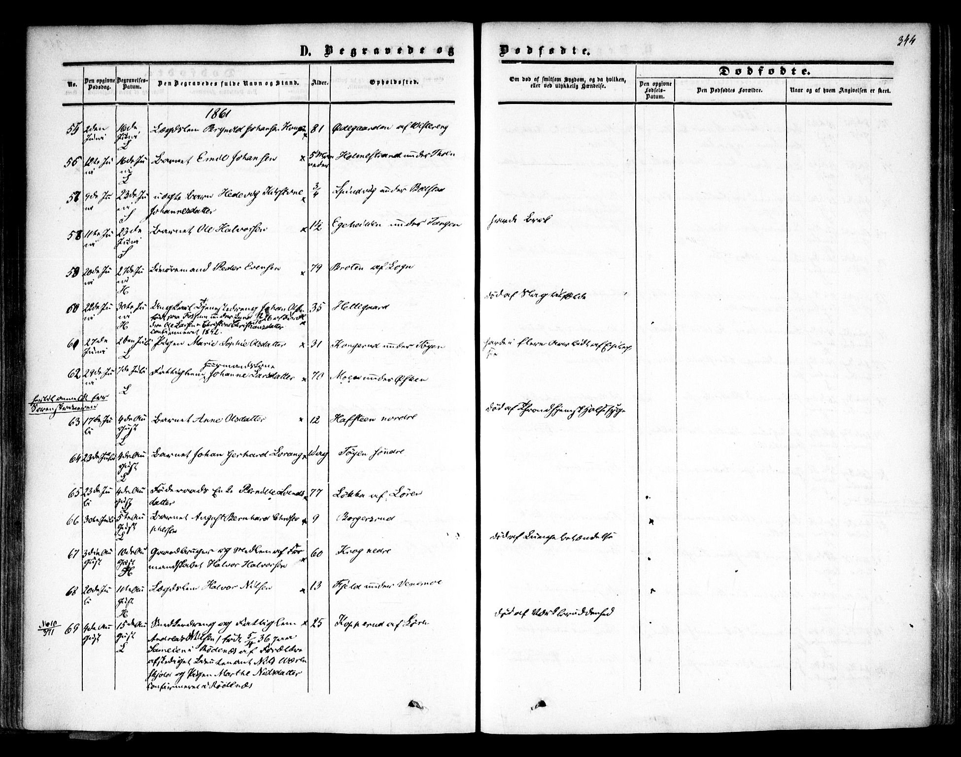 Høland prestekontor Kirkebøker, AV/SAO-A-10346a/F/Fa/L0010: Ministerialbok nr. I 10, 1854-1861, s. 344