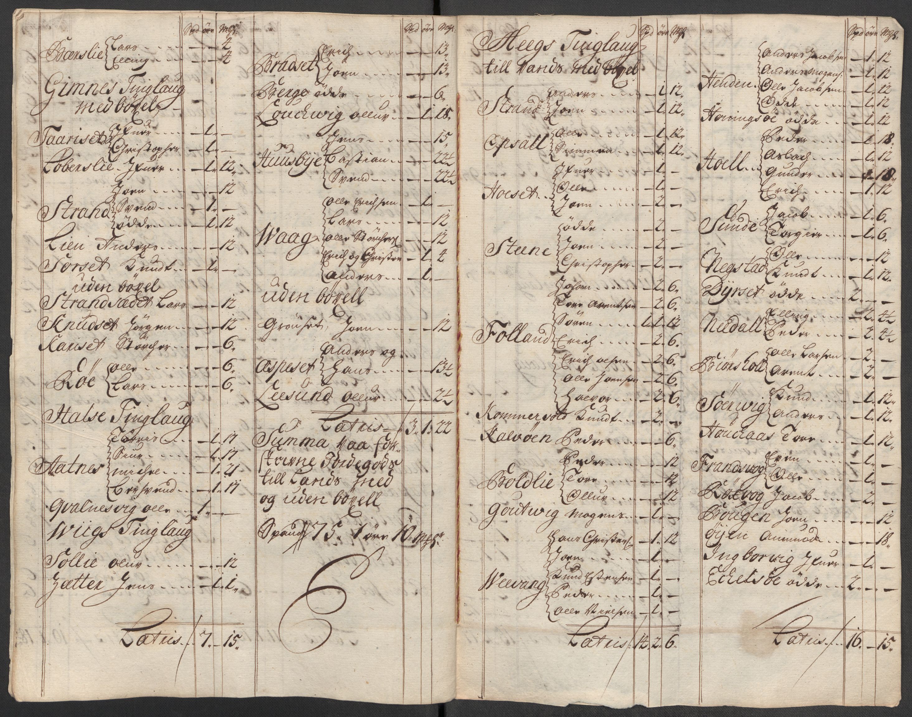 Rentekammeret inntil 1814, Reviderte regnskaper, Fogderegnskap, AV/RA-EA-4092/R56/L3749: Fogderegnskap Nordmøre, 1716, s. 125