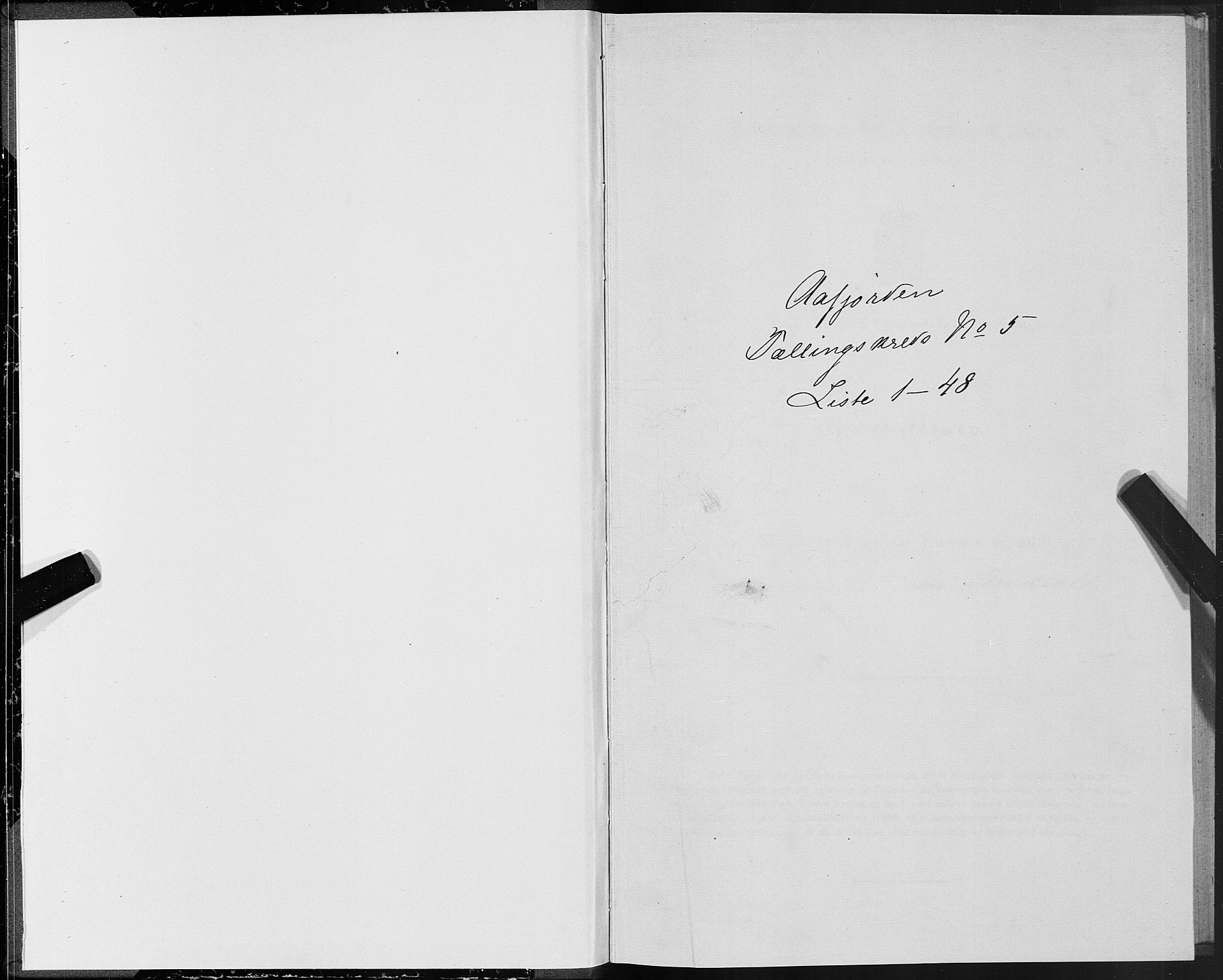 SAT, Folketelling 1875 for 1630P Aafjorden prestegjeld, 1875