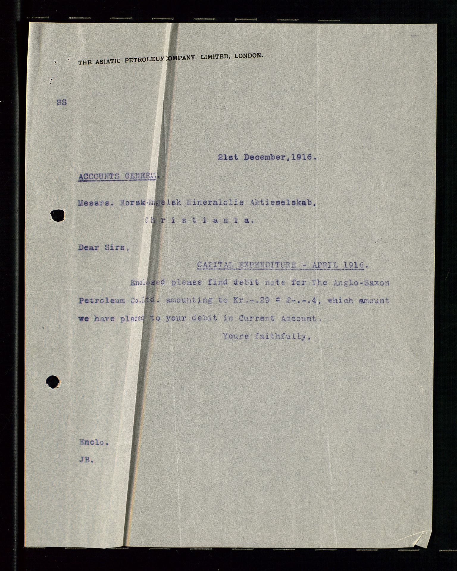 Pa 1521 - A/S Norske Shell, AV/SAST-A-101915/E/Ea/Eaa/L0001: Sjefskorrespondanse, 1917, s. 549