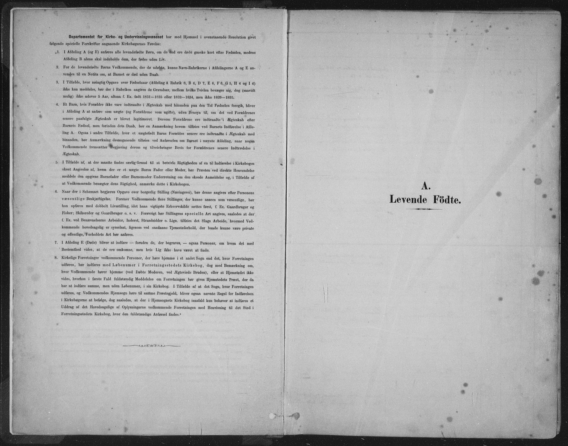 Kopervik sokneprestkontor, AV/SAST-A-101850/H/Ha/Haa/L0004: Ministerialbok nr. A 4, 1882-1905