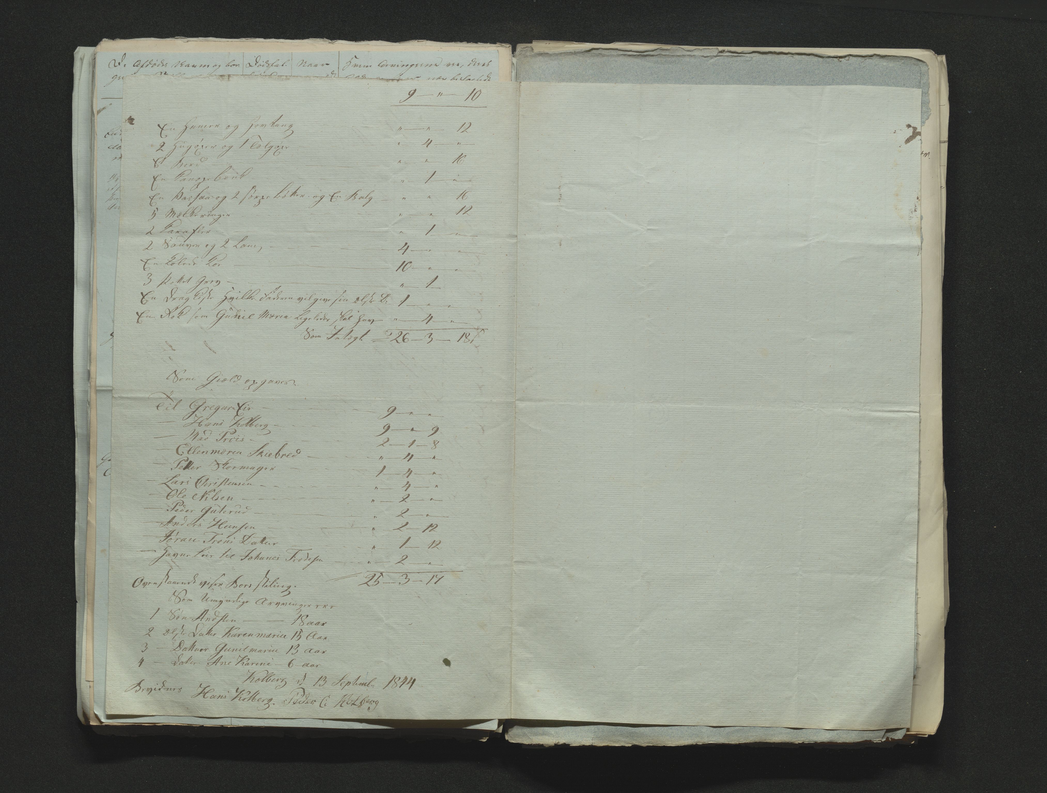 Eiker, Modum og Sigdal sorenskriveri, AV/SAKO-A-123/H/Ha/Hab/L0006: Dødsfallsmeldinger, 1841-1845