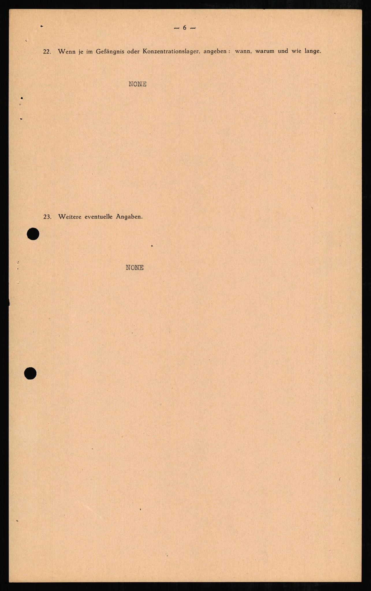 Forsvaret, Forsvarets overkommando II, AV/RA-RAFA-3915/D/Db/L0005: CI Questionaires. Tyske okkupasjonsstyrker i Norge. Tyskere., 1945-1946, s. 155