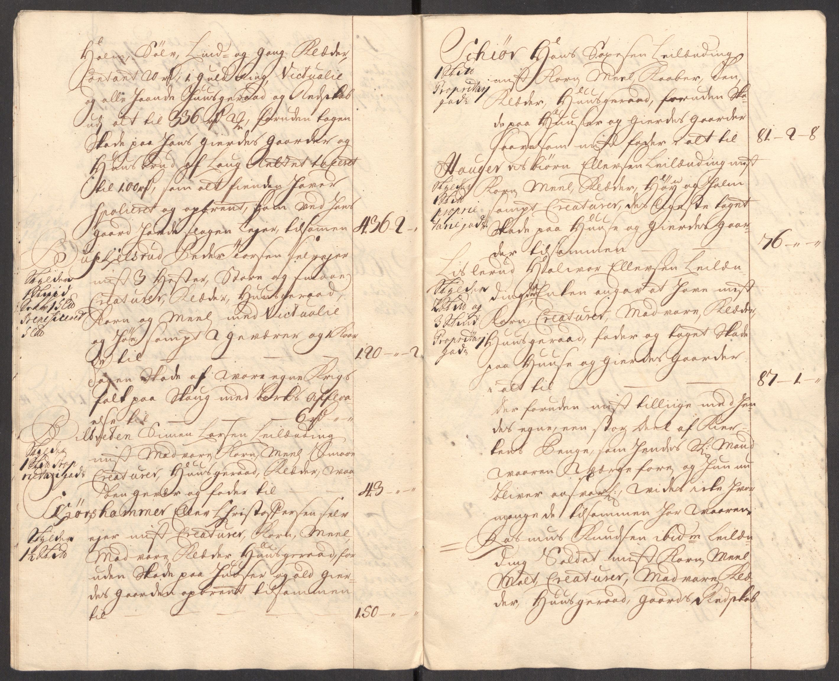Rentekammeret inntil 1814, Realistisk ordnet avdeling, AV/RA-EA-4070/Ki/L0010: [S8]: Tingsvitner om skader påført allmuen i Smålenene under fiendens angrep i 1716. Opptatt av Werenskiold og H. Nobel etter kongelig befaling 02.11.1716, 1716-1717, s. 453