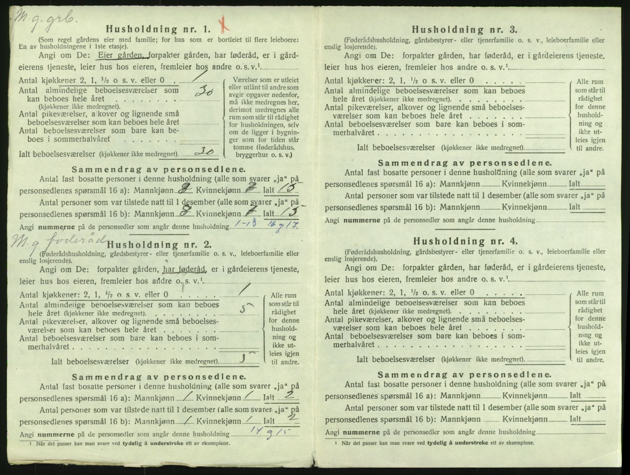 SAH, Folketelling 1920 for 0512 Lesja herred, 1920, s. 39