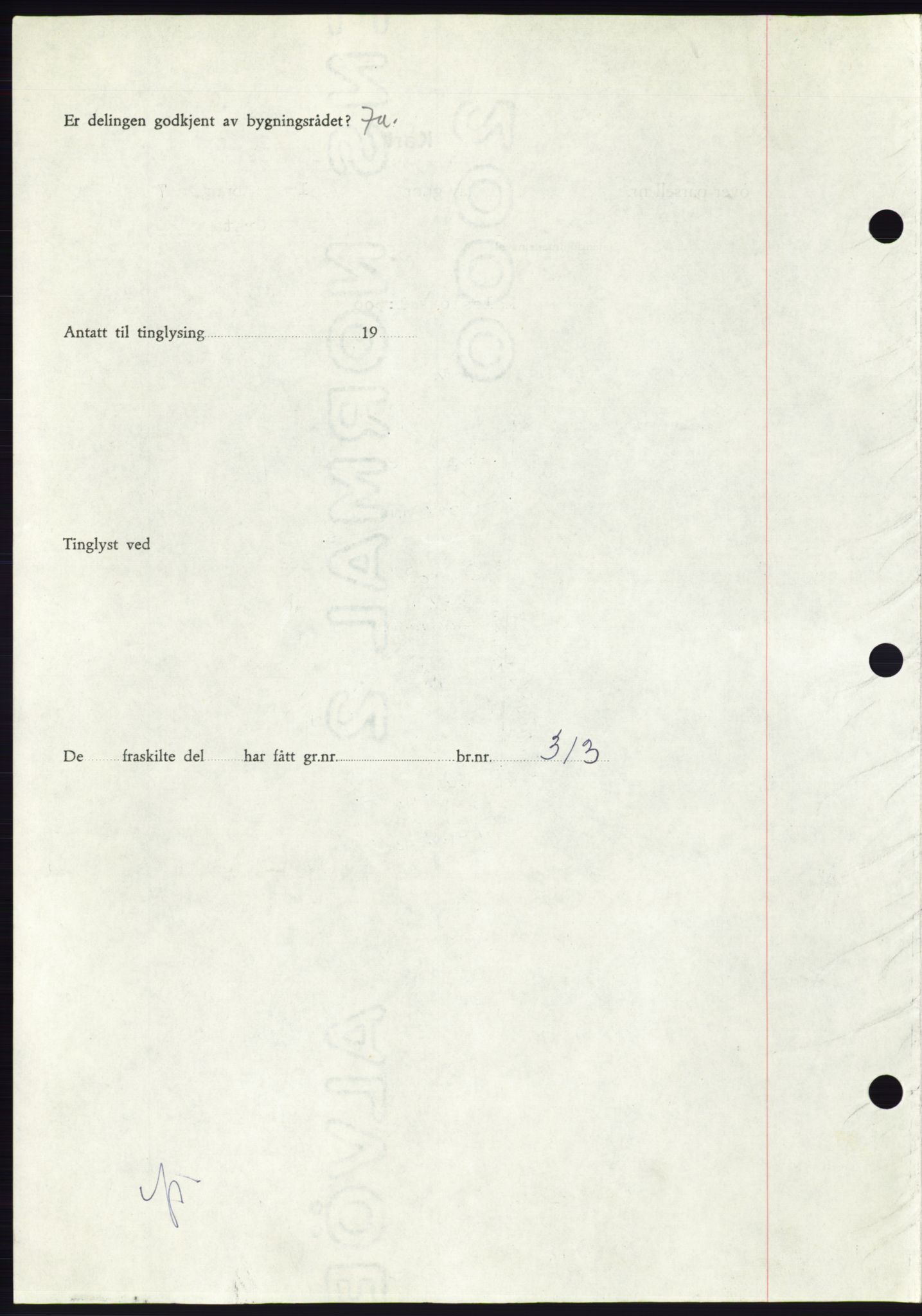 Søre Sunnmøre sorenskriveri, AV/SAT-A-4122/1/2/2C/L0105: Pantebok nr. 31A, 1956-1957, Dagboknr: 113/1957