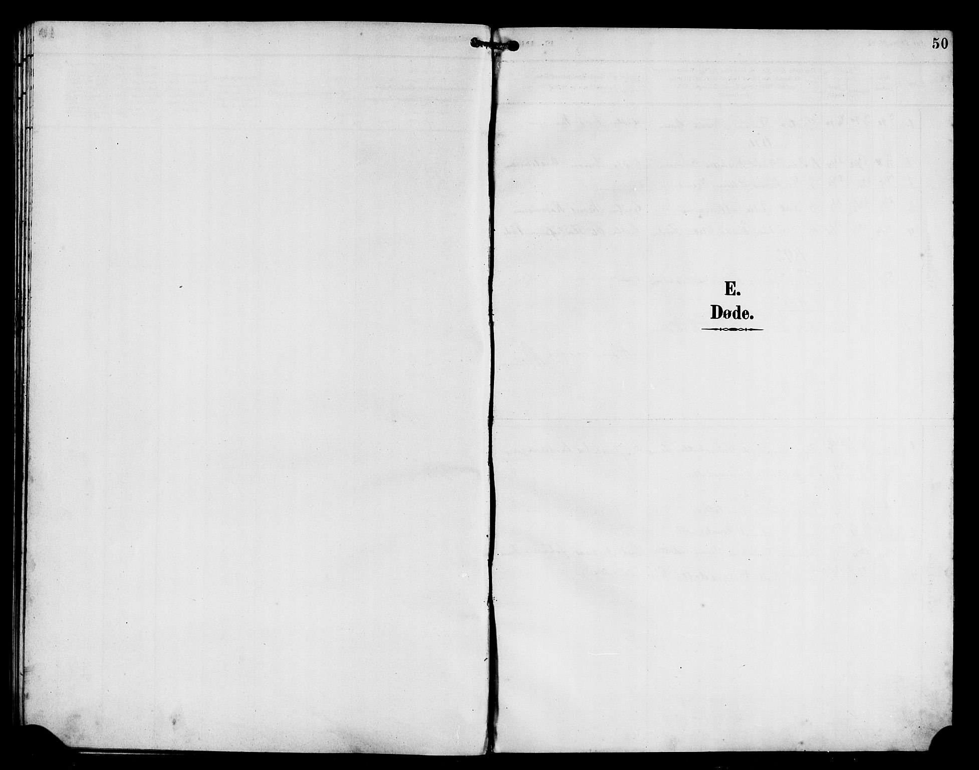 Davik sokneprestembete, SAB/A-79701/H/Hab/Habd/L0002: Klokkerbok nr. D 2, 1890-1919, s. 50