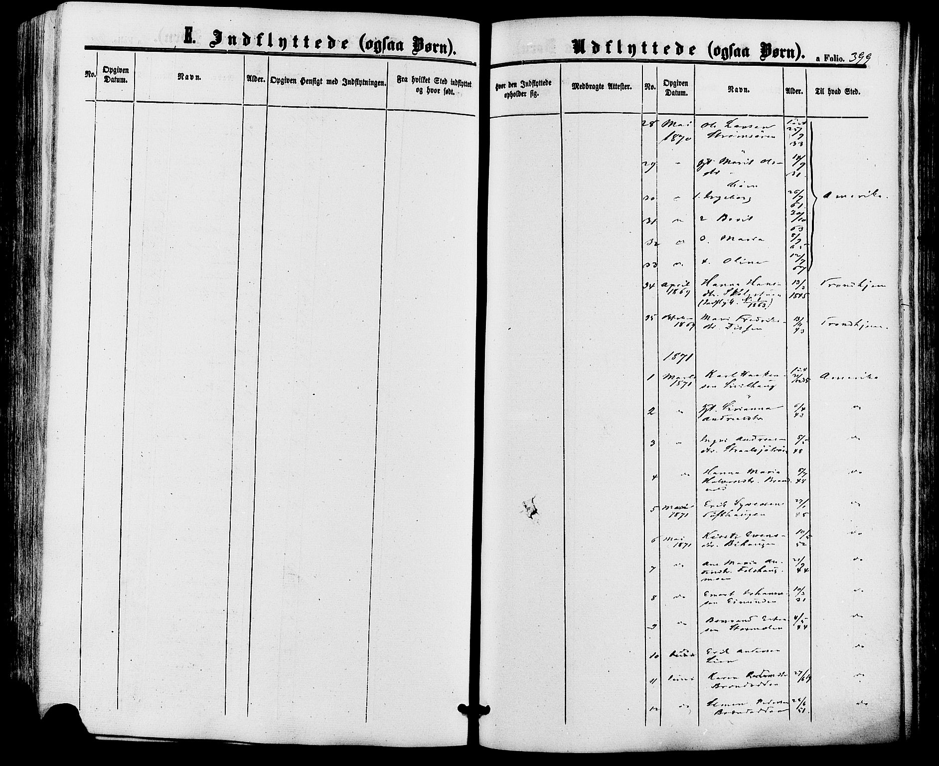 Alvdal prestekontor, SAH/PREST-060/H/Ha/Haa/L0001: Ministerialbok nr. 1, 1863-1882, s. 399