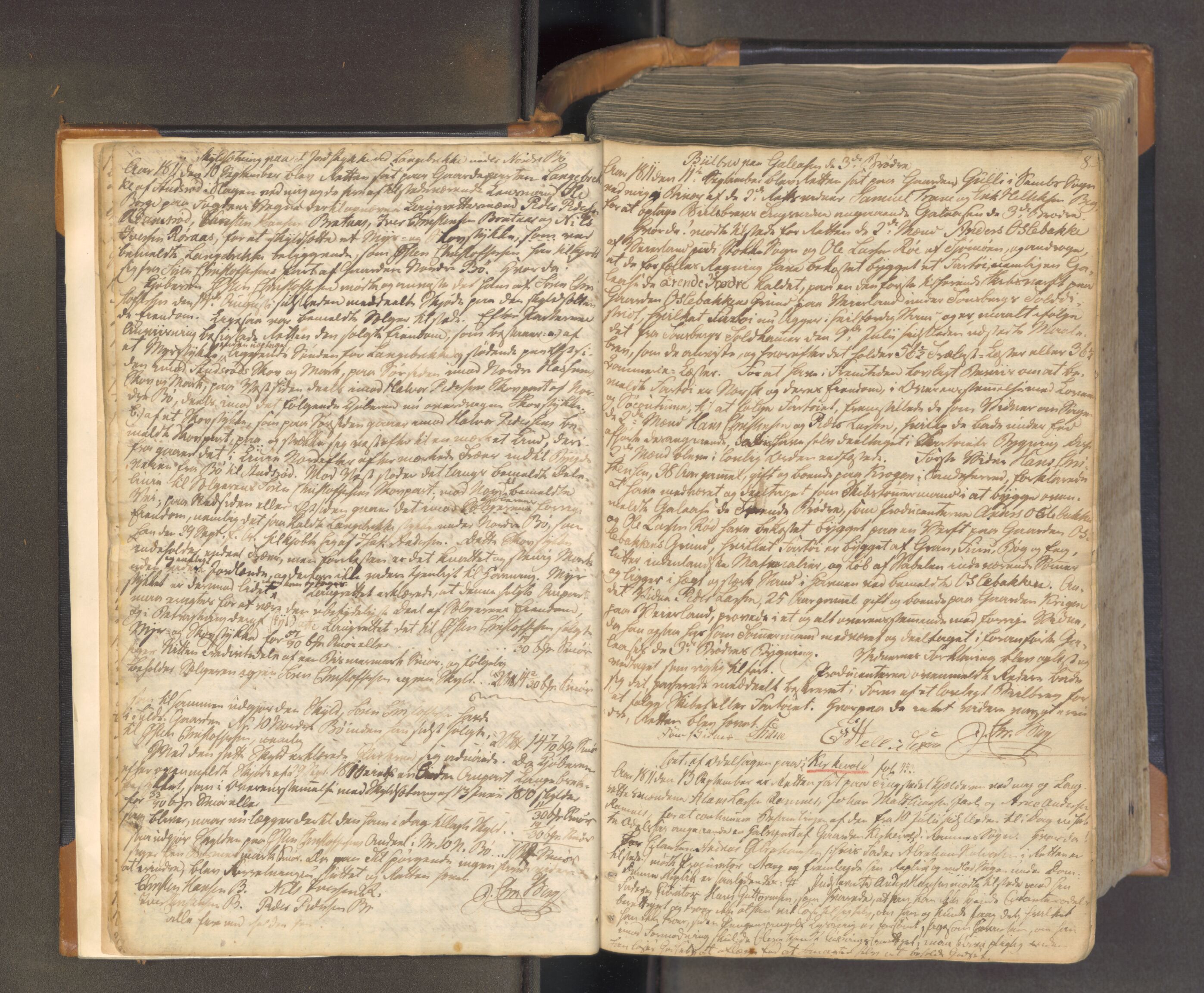 Søndre Jarlsberg sorenskriveri, AV/SAKO-A-129/F/Fa/L0028: Tingbok, 1811-1819, s. 7b-8a
