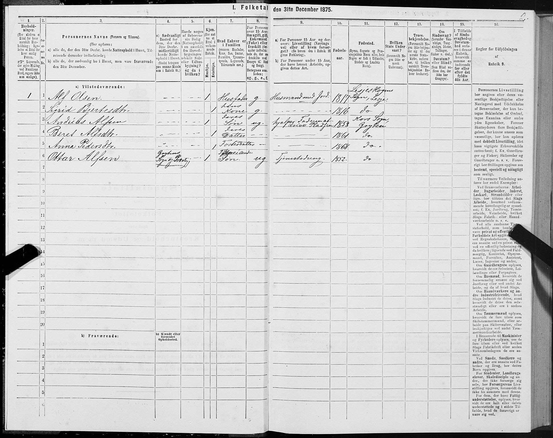 SAT, Folketelling 1875 for 1539P Grytten prestegjeld, 1875, s. 1002