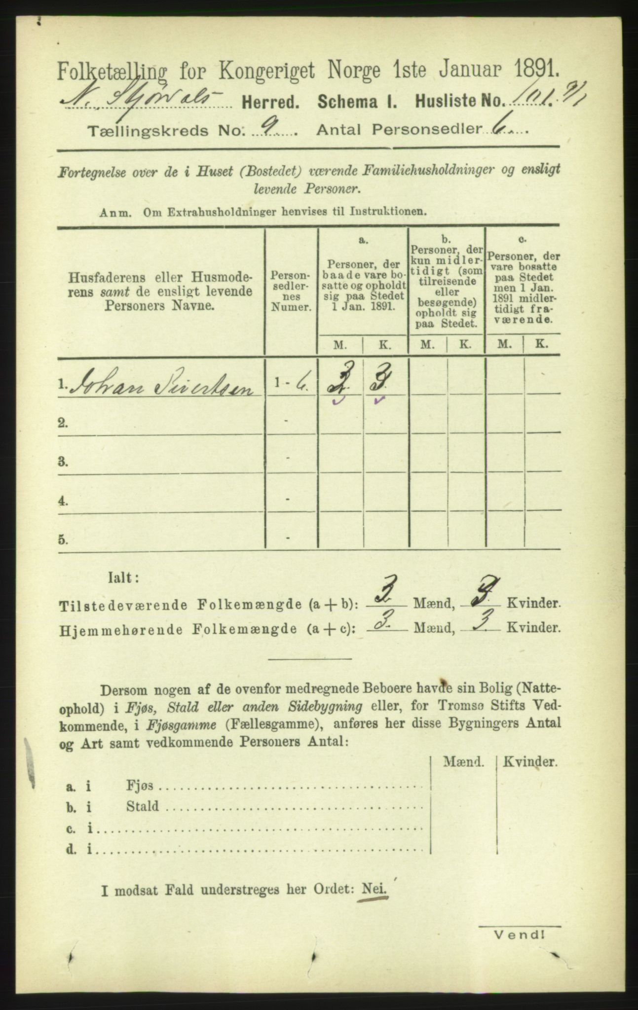 RA, Folketelling 1891 for 1714 Nedre Stjørdal herred, 1891, s. 4833