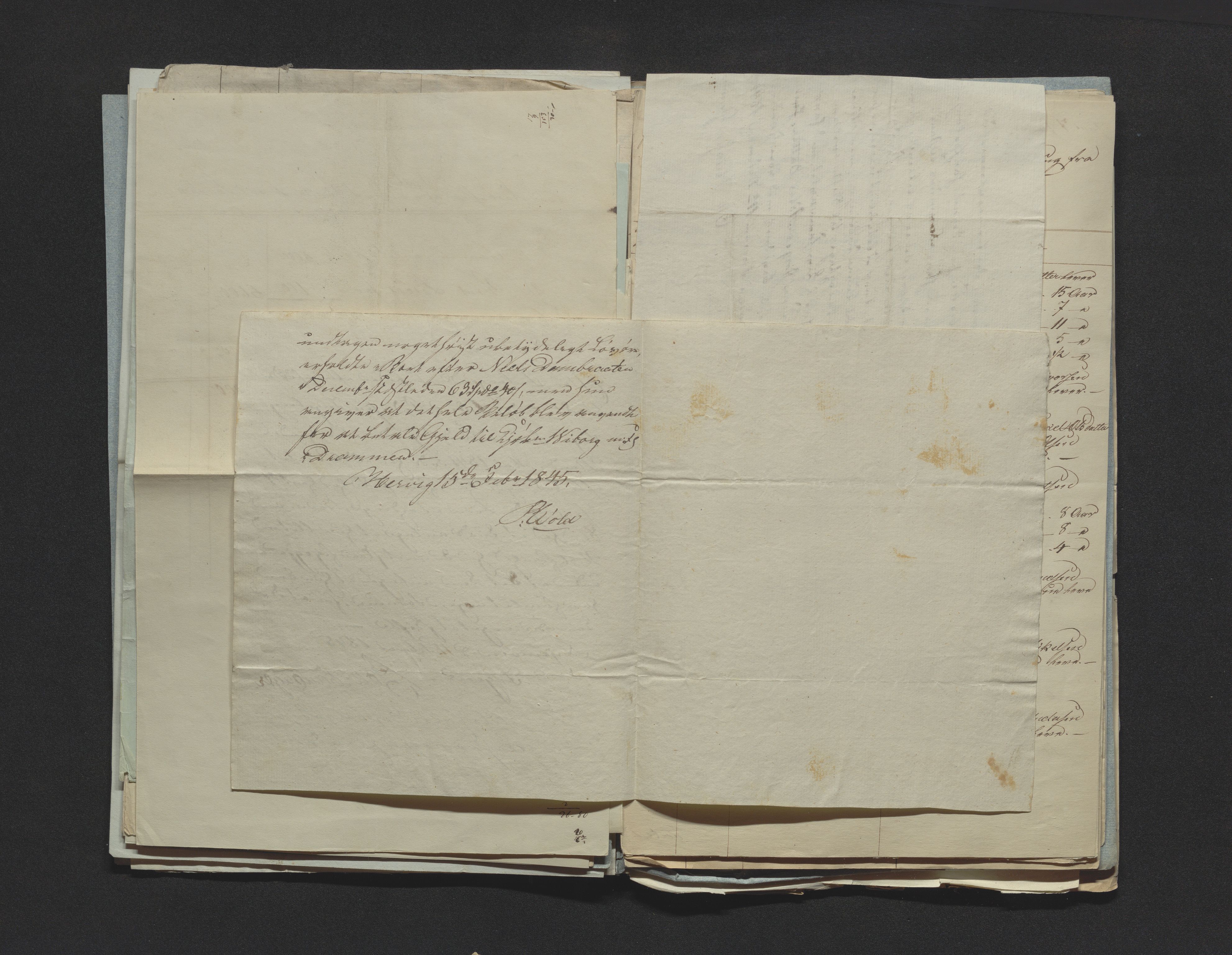 Eiker, Modum og Sigdal sorenskriveri, AV/SAKO-A-123/H/Ha/Hab/L0006: Dødsfallsmeldinger, 1841-1845