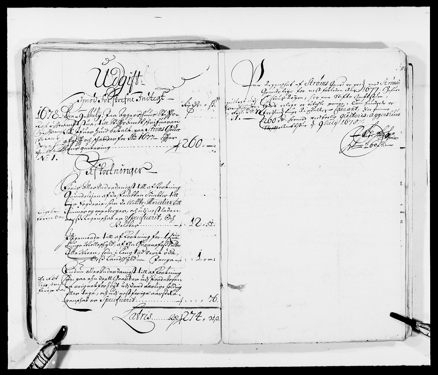 Rentekammeret inntil 1814, Reviderte regnskaper, Fogderegnskap, RA/EA-4092/R32/L1845: Fogderegnskap Jarlsberg grevskap, 1676-1678, s. 72
