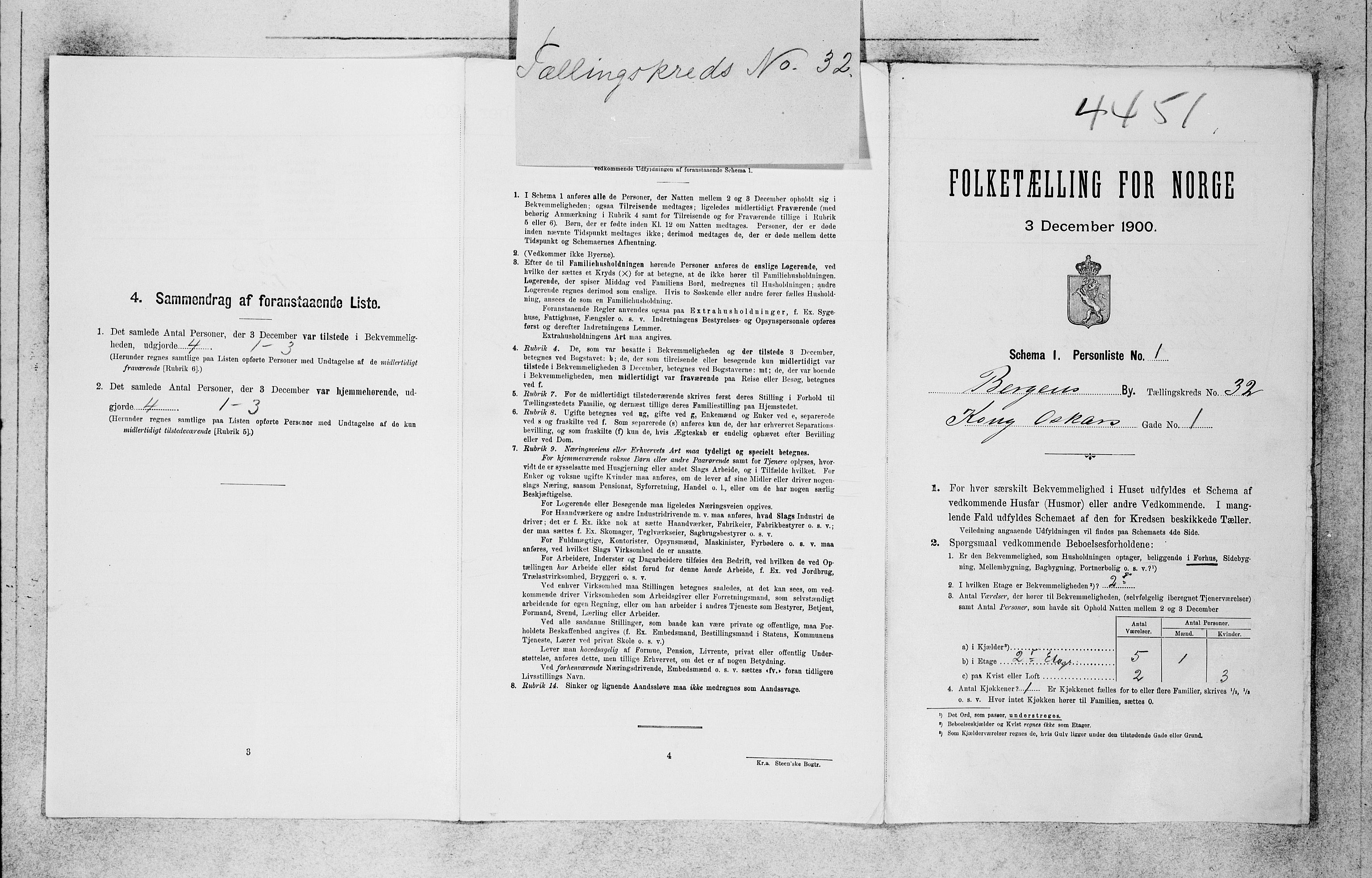SAB, Folketelling 1900 for 1301 Bergen kjøpstad, 1900, s. 6581