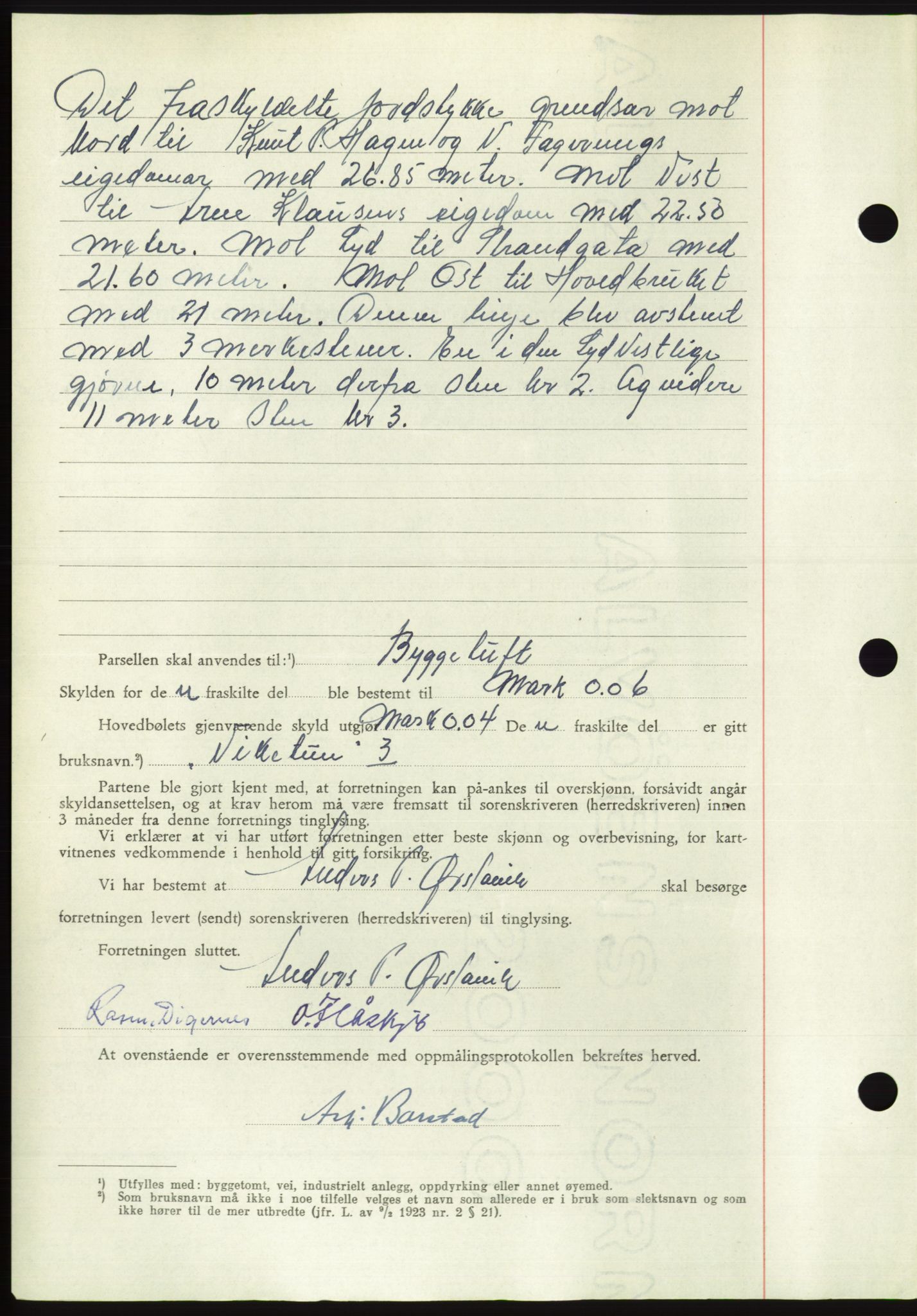 Søre Sunnmøre sorenskriveri, AV/SAT-A-4122/1/2/2C/L0084: Pantebok nr. 10A, 1949-1949, Dagboknr: 225/1949