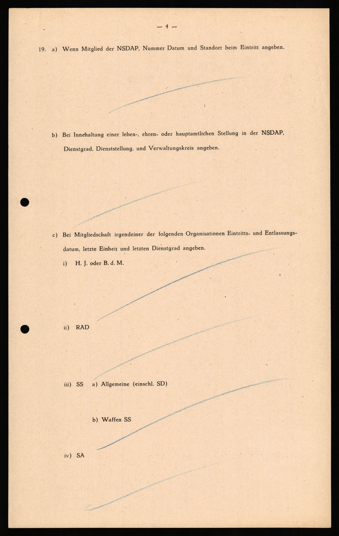 Forsvaret, Forsvarets overkommando II, AV/RA-RAFA-3915/D/Db/L0024: CI Questionaires. Tyske okkupasjonsstyrker i Norge. Tyskere., 1945-1946, s. 31