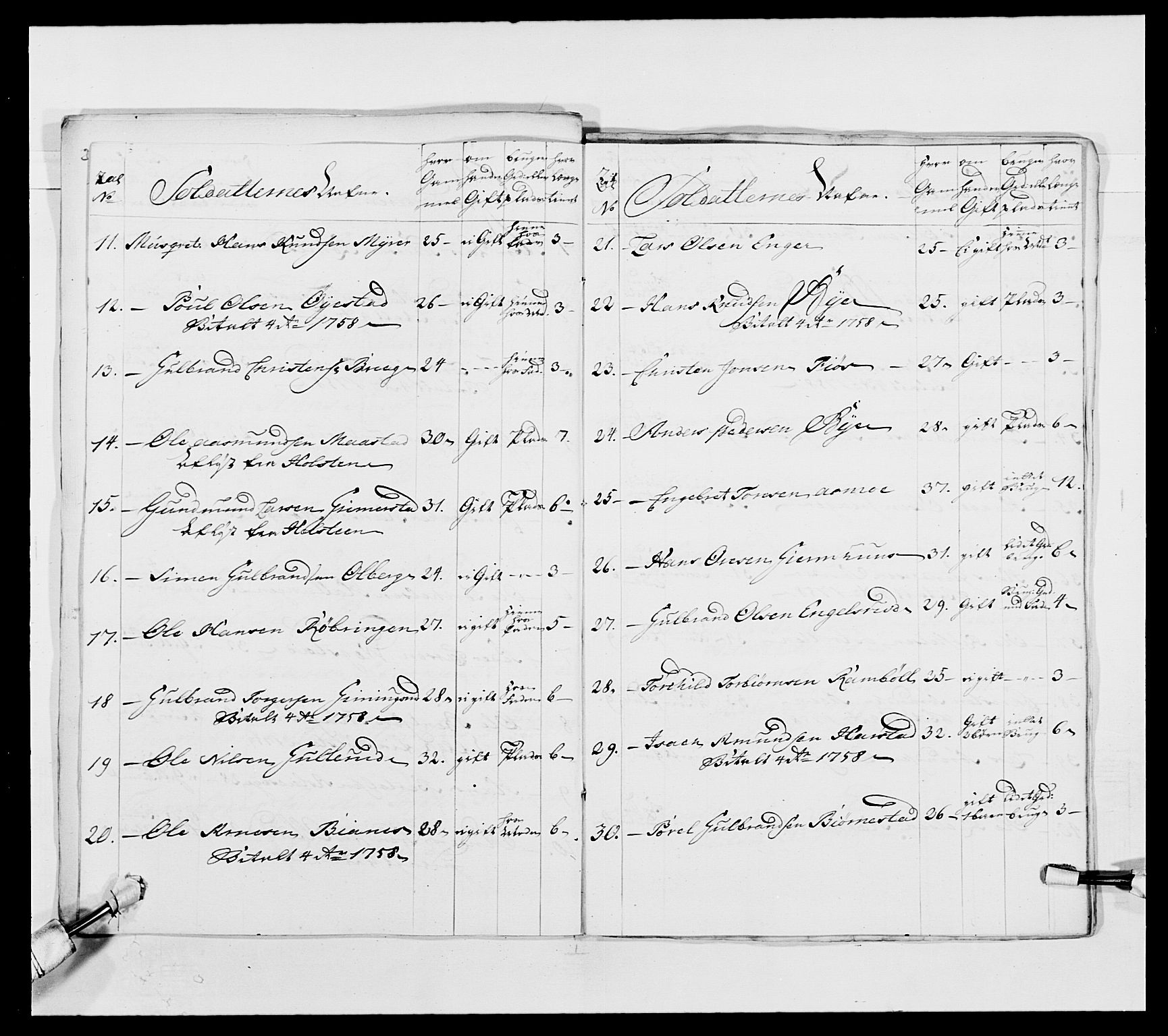 Kommanderende general (KG I) med Det norske krigsdirektorium, AV/RA-EA-5419/E/Ea/L0491: 2. Akershusiske regiment, 1750-1761, s. 318