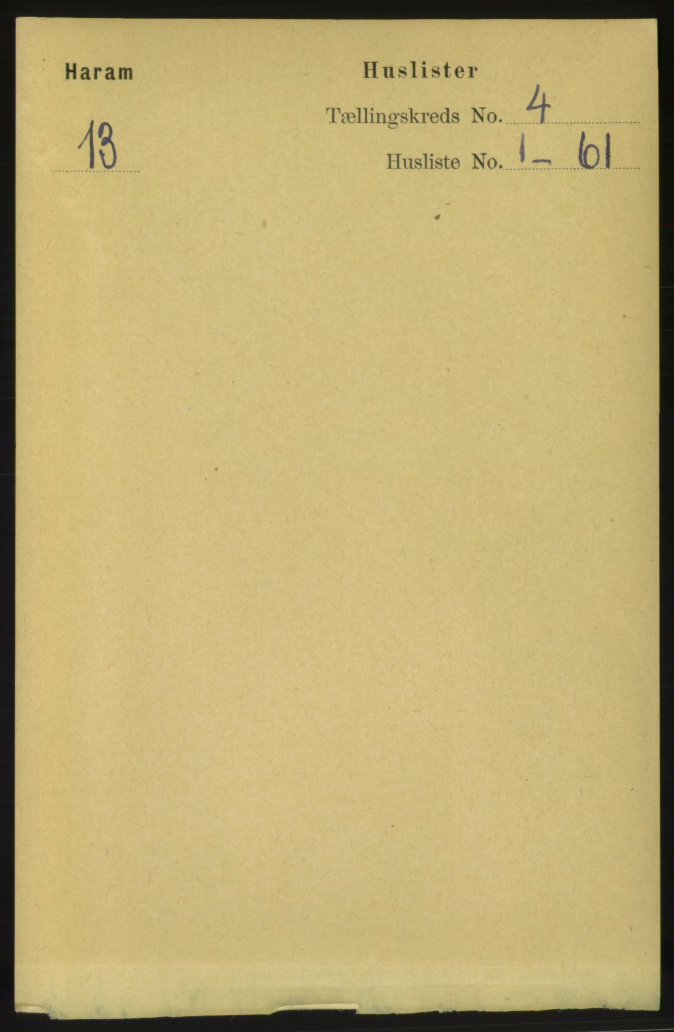 RA, Folketelling 1891 for 1534 Haram herred, 1891, s. 1757