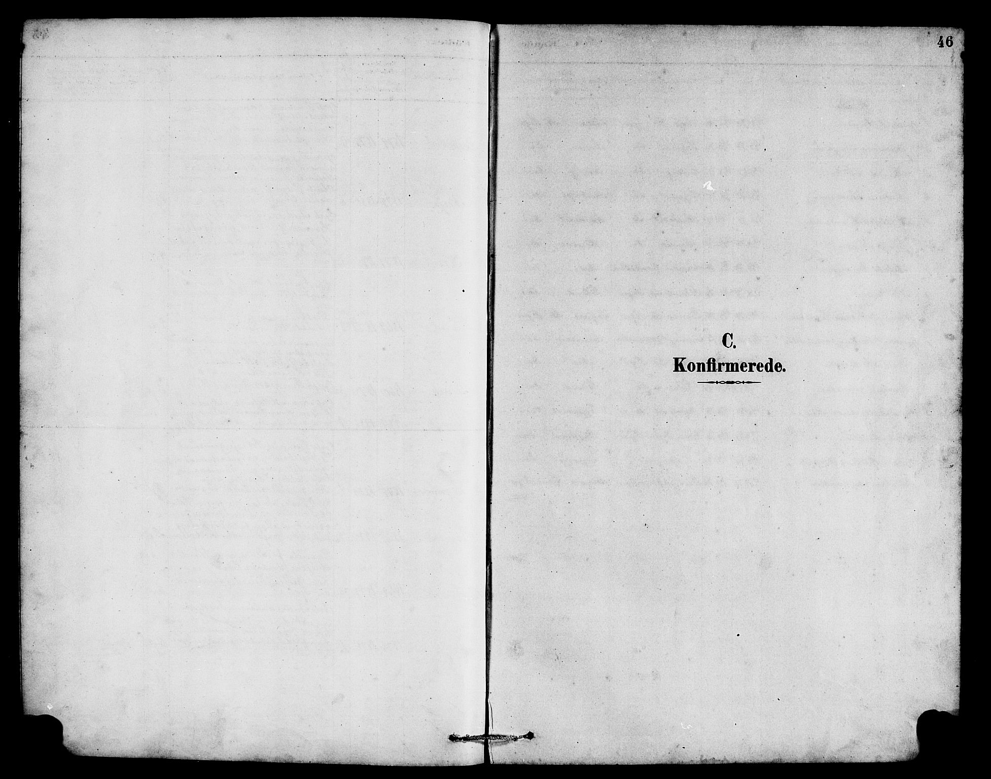 Hyllestad sokneprestembete, AV/SAB-A-80401: Klokkerbok nr. B 2, 1889-1915, s. 46