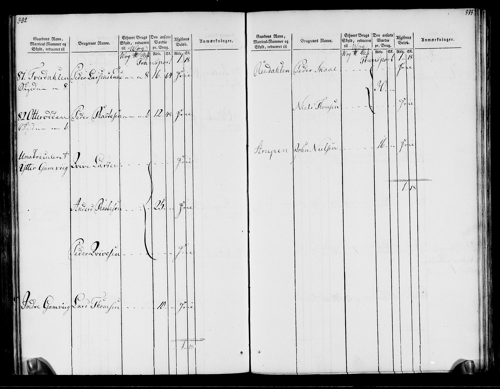 Rentekammeret inntil 1814, Realistisk ordnet avdeling, AV/RA-EA-4070/N/Ne/Nea/L0171: Senja og Tromsø fogderi. Oppebørselsregister, 1803-1804, s. 168