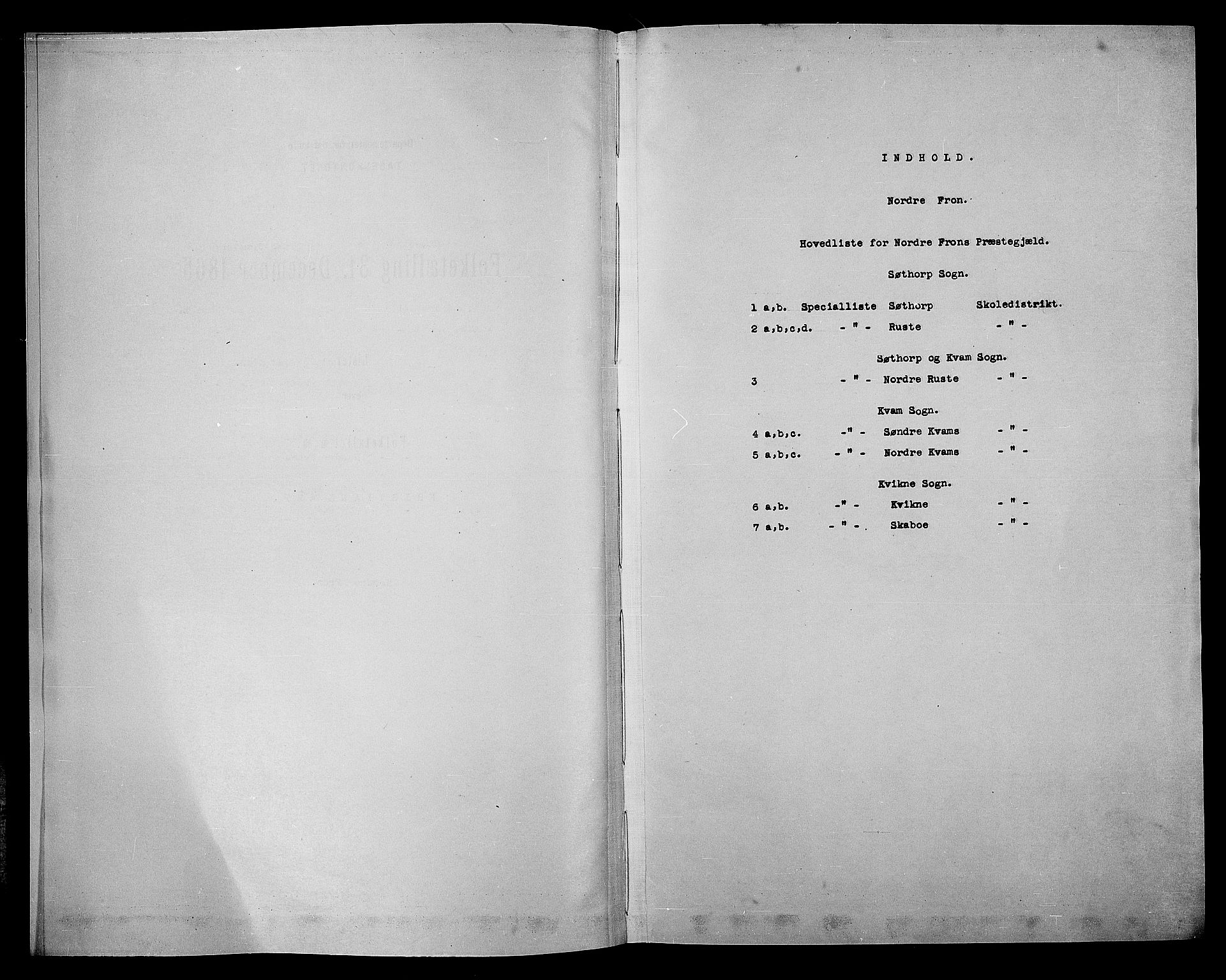 RA, Folketelling 1865 for 0518P Nord-Fron prestegjeld, 1865, s. 4