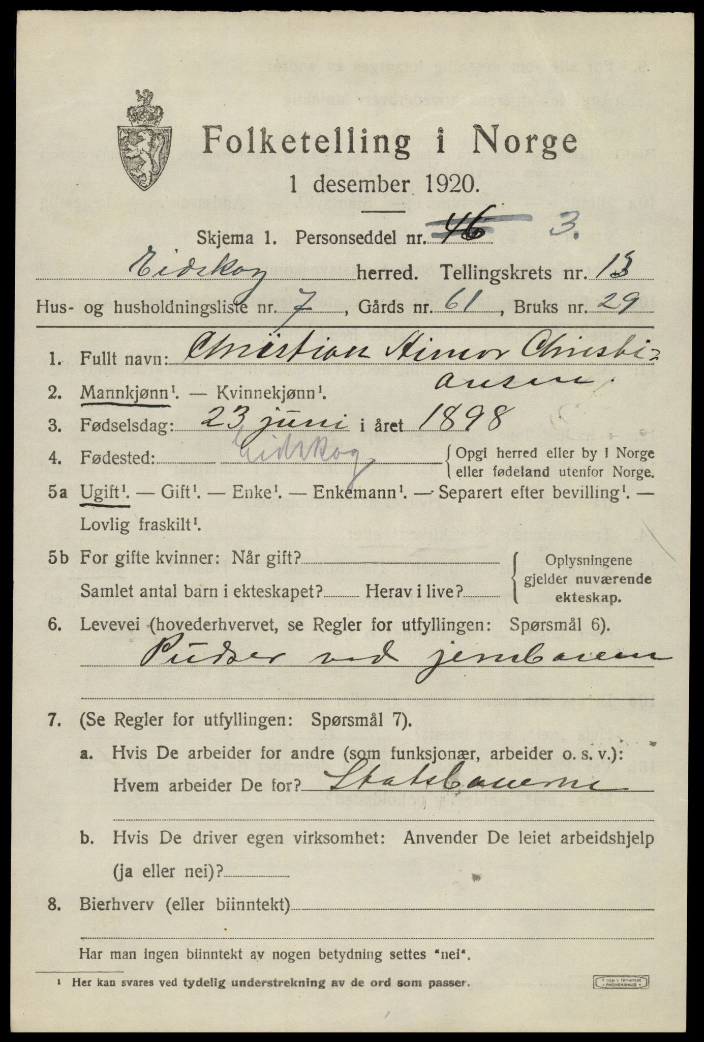 SAH, Folketelling 1920 for 0420 Eidskog herred, 1920, s. 12213