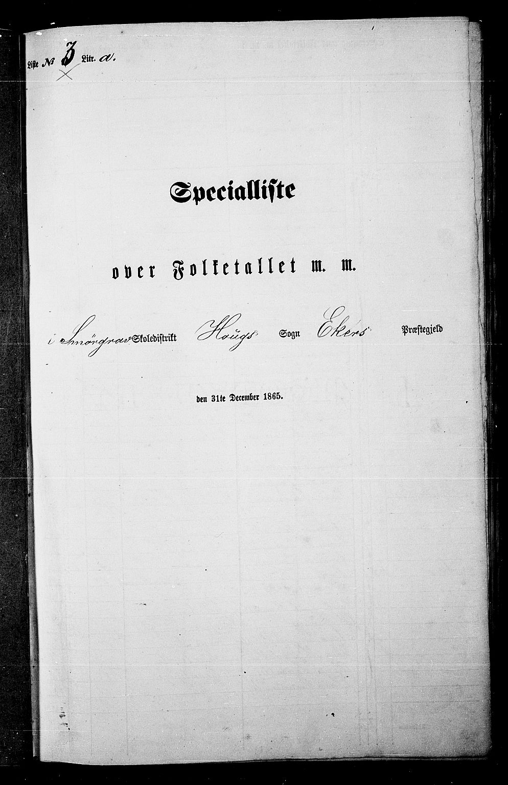 RA, Folketelling 1865 for 0624P Eiker prestegjeld, 1865, s. 41