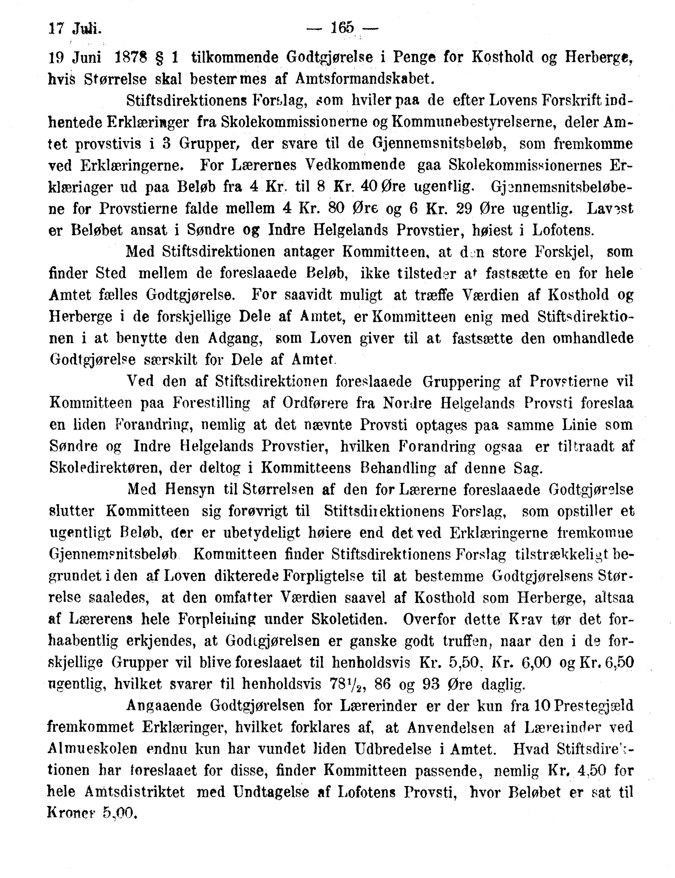 Nordland Fylkeskommune. Fylkestinget, AIN/NFK-17/176/A/Ac/L0010: Fylkestingsforhandlinger 1874-1880, 1874-1880