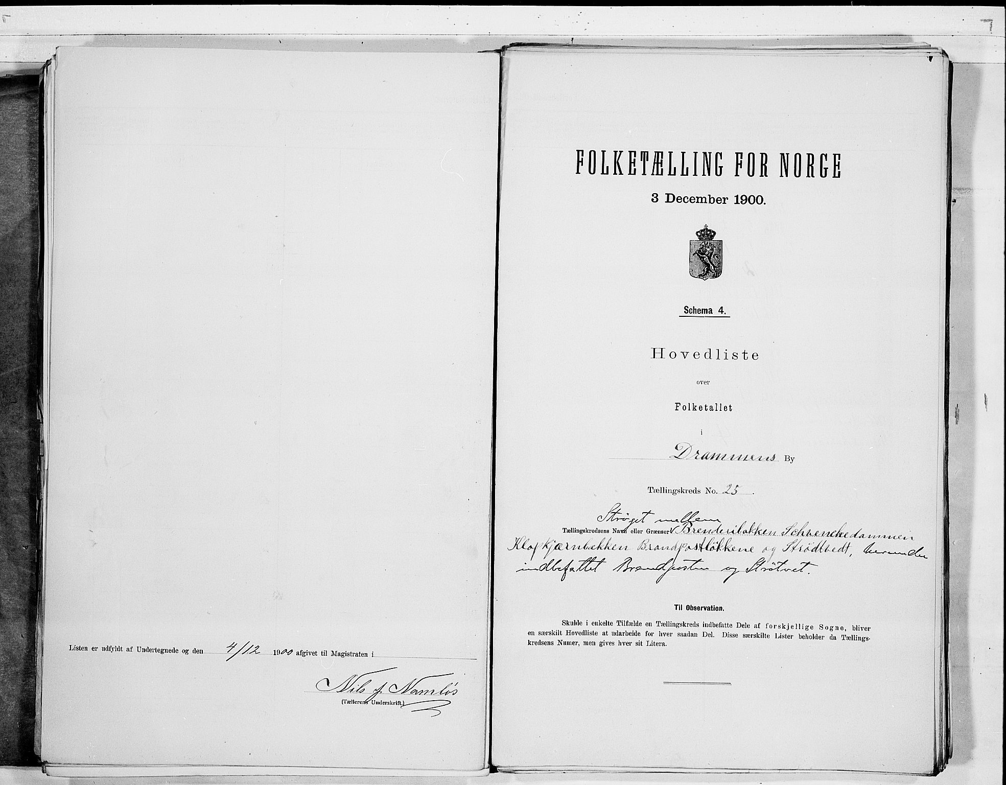 RA, Folketelling 1900 for 0602 Drammen kjøpstad, 1900, s. 55