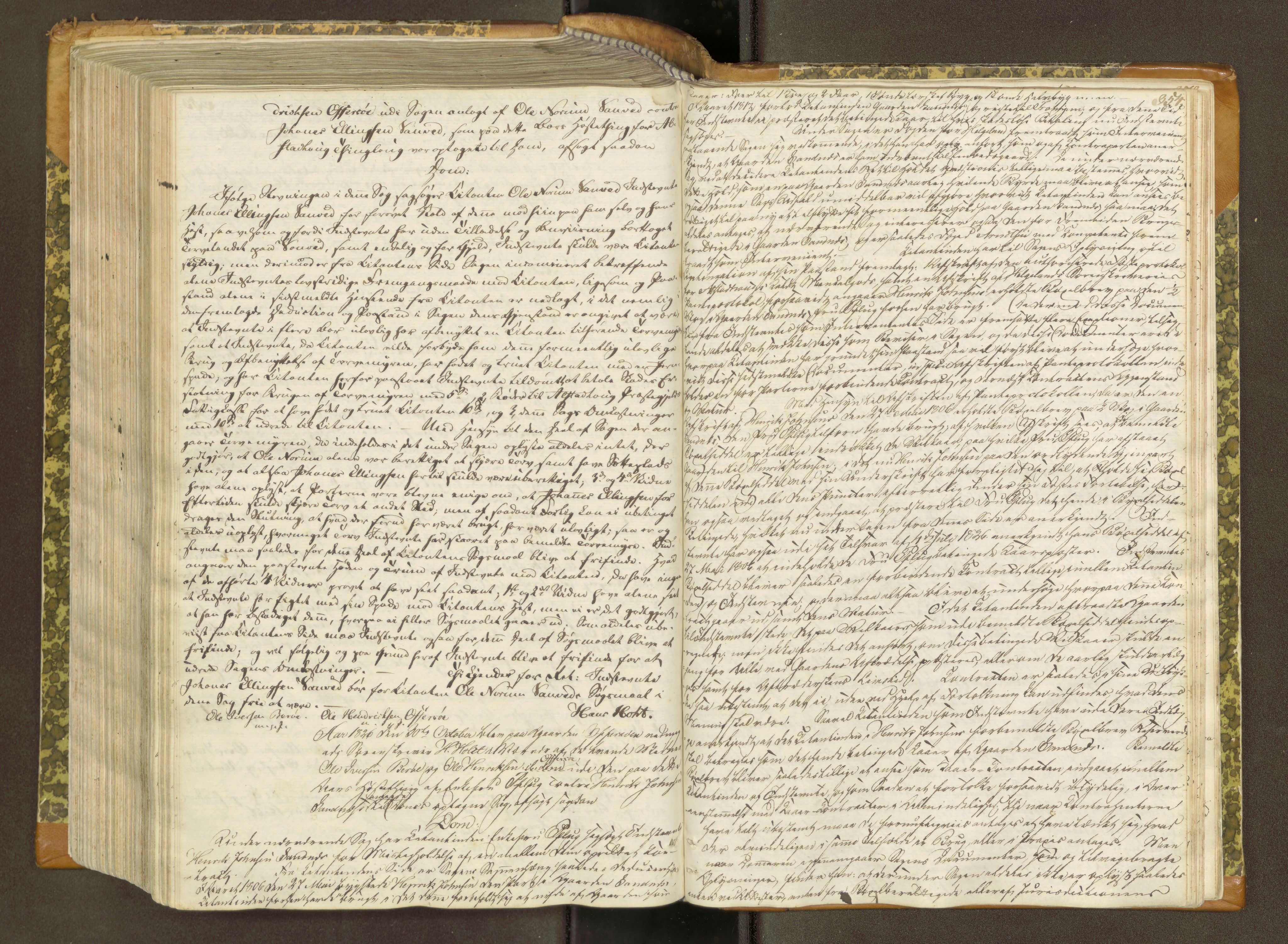 Helgeland sorenskriveri, AV/SAT-A-0004/1/1A/L0039: Tingbok 28, 1821-1827, s. 353b-354a