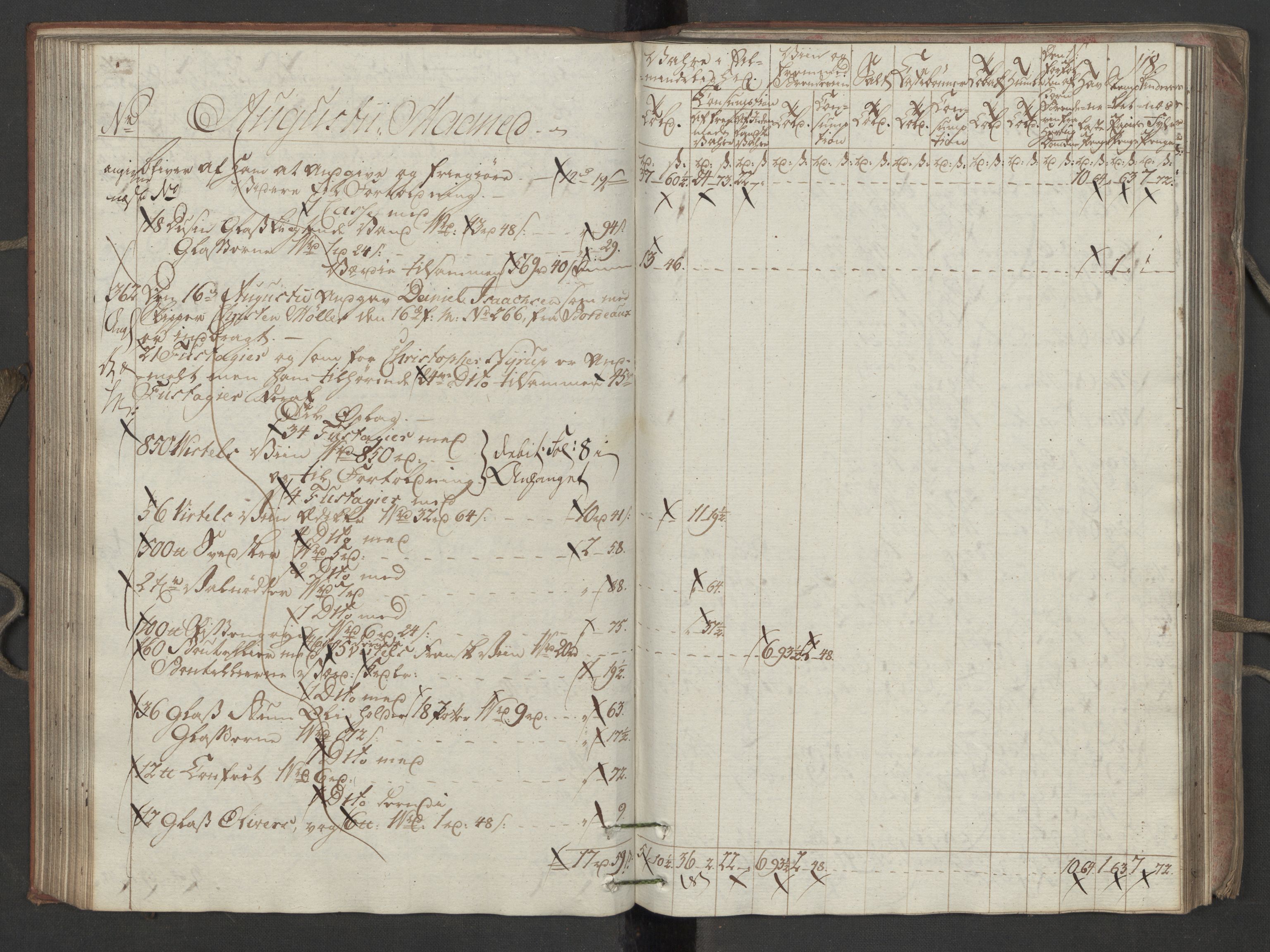 Generaltollkammeret, tollregnskaper, AV/RA-EA-5490/R16/L0115/0001: Tollregnskaper Kristiansand / Inngående tollbok, 1790-1792, s. 117b-118a