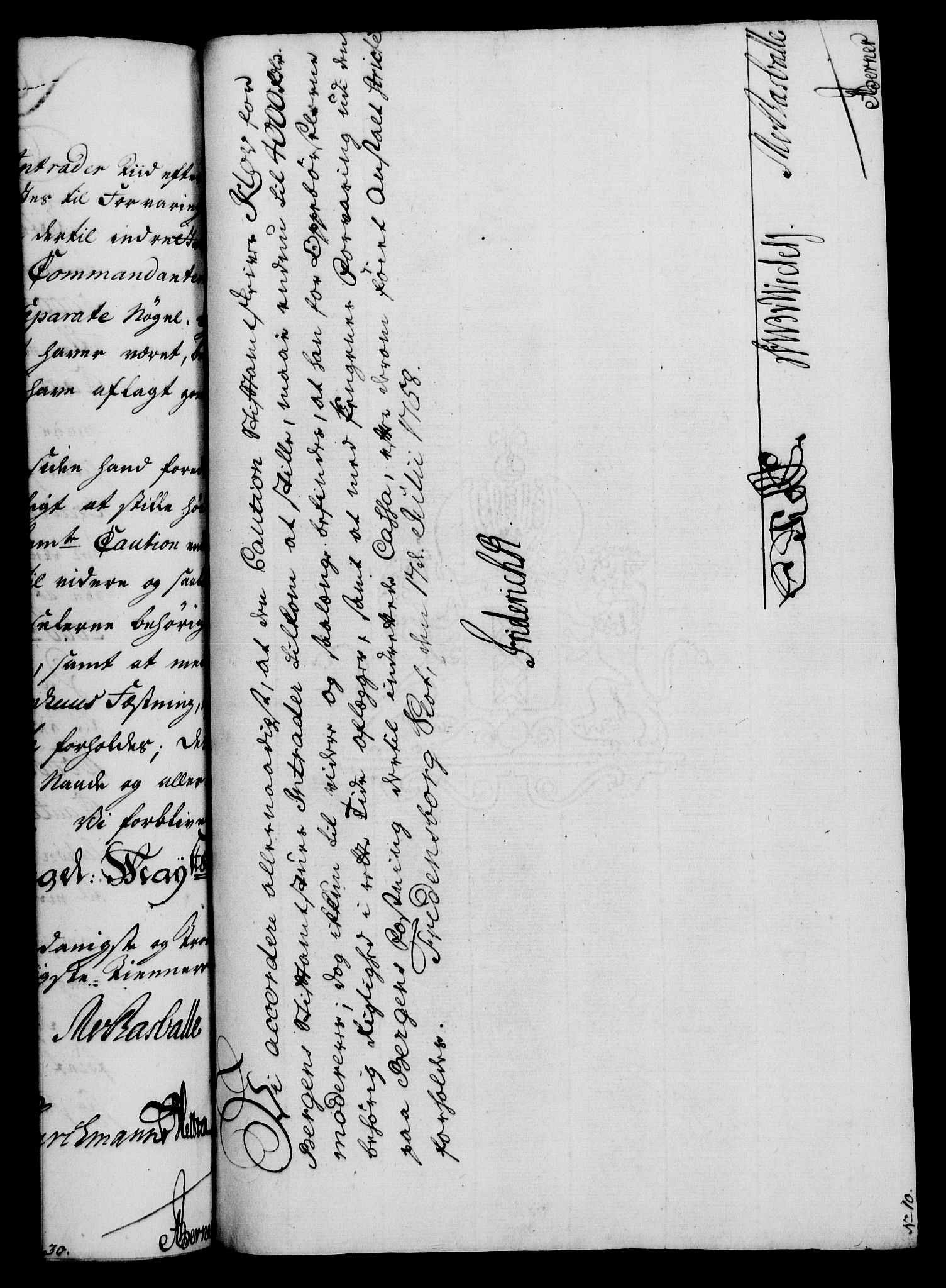 Rentekammeret, Kammerkanselliet, AV/RA-EA-3111/G/Gf/Gfa/L0040: Norsk relasjons- og resolusjonsprotokoll (merket RK 52.40), 1758, s. 528