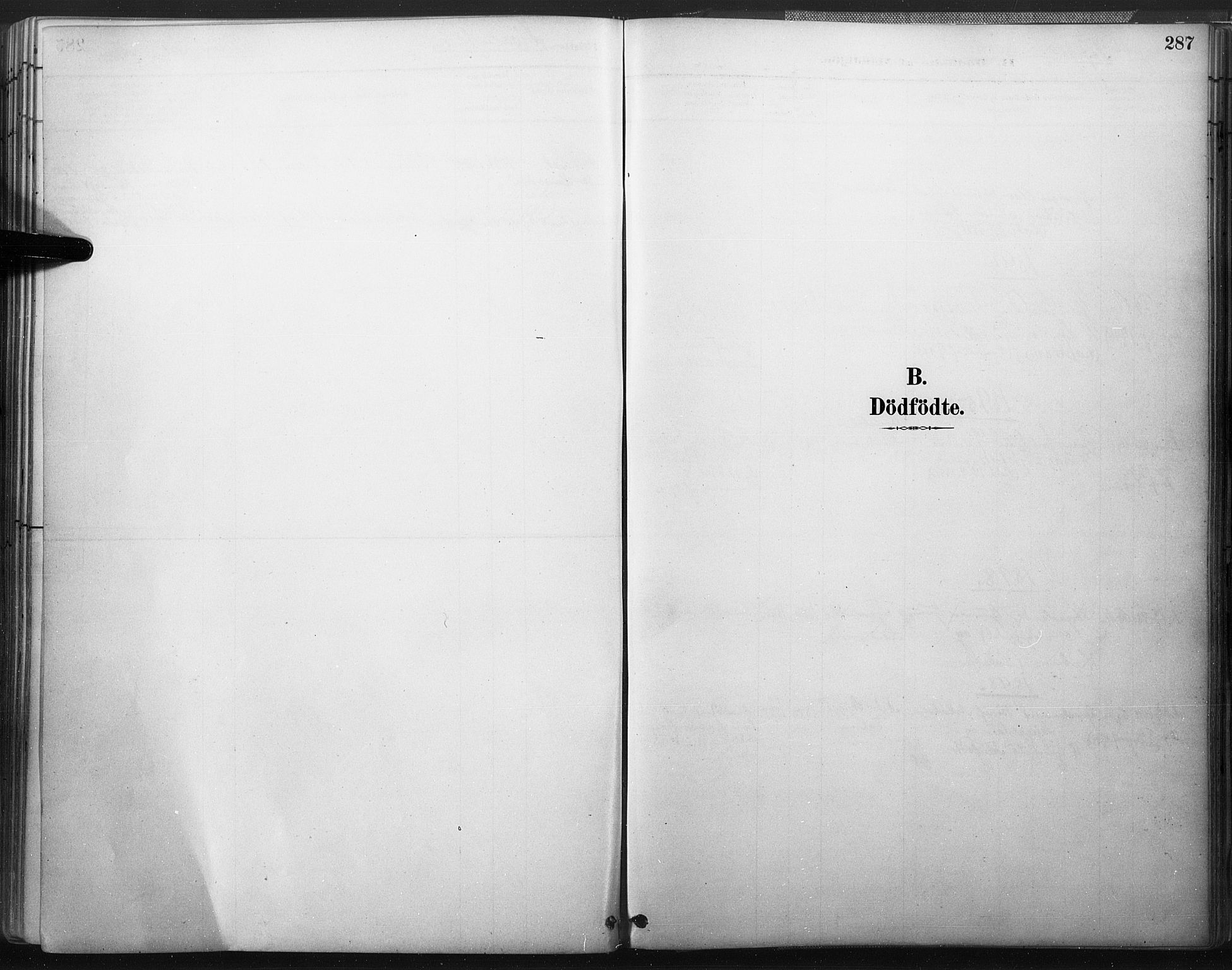 Åmli sokneprestkontor, AV/SAK-1111-0050/F/Fa/Fac/L0010: Ministerialbok nr. A 10 /3, 1885-1899, s. 287