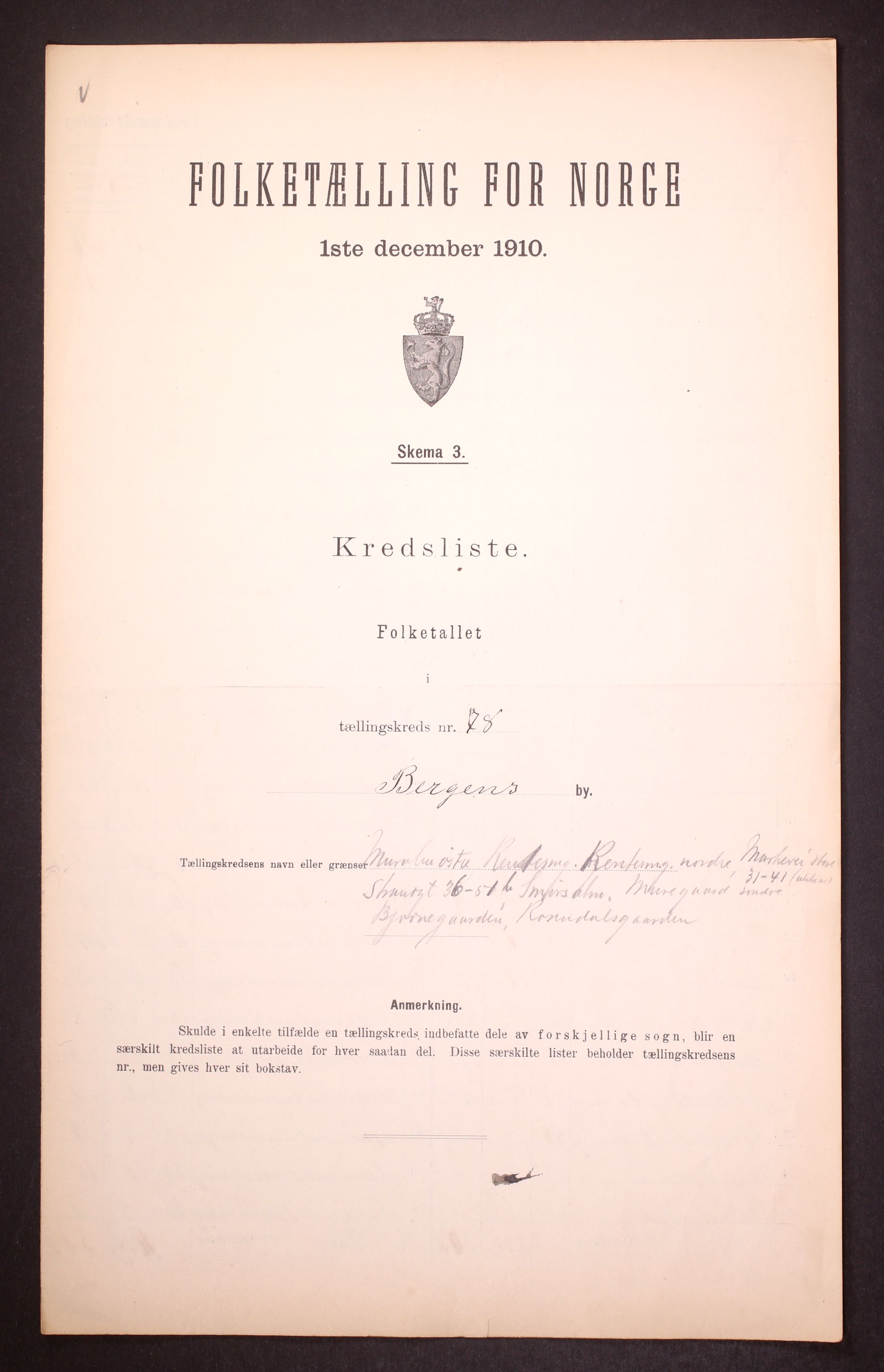 RA, Folketelling 1910 for 1301 Bergen kjøpstad, 1910, s. 237