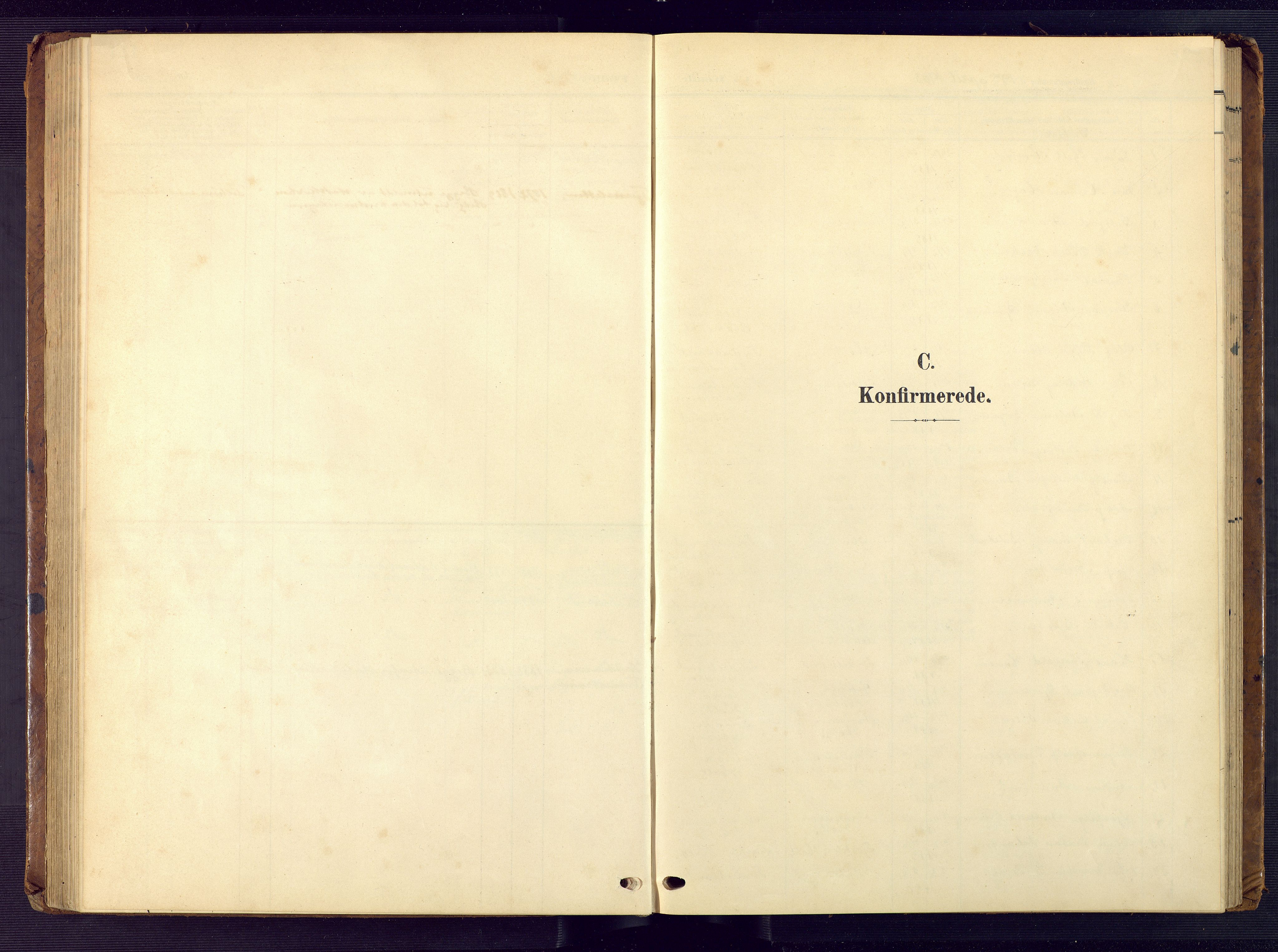 Tvedestrand sokneprestkontor, SAK/1111-0042/F/Fb/L0001: Klokkerbok nr. B 1, 1902-1956