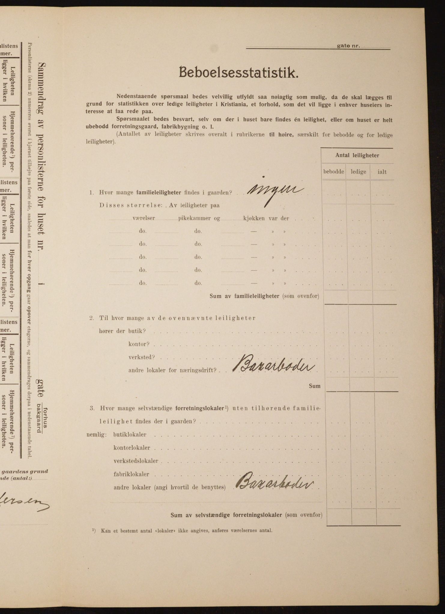 OBA, Kommunal folketelling 1.2.1910 for Kristiania, 1910, s. 56435