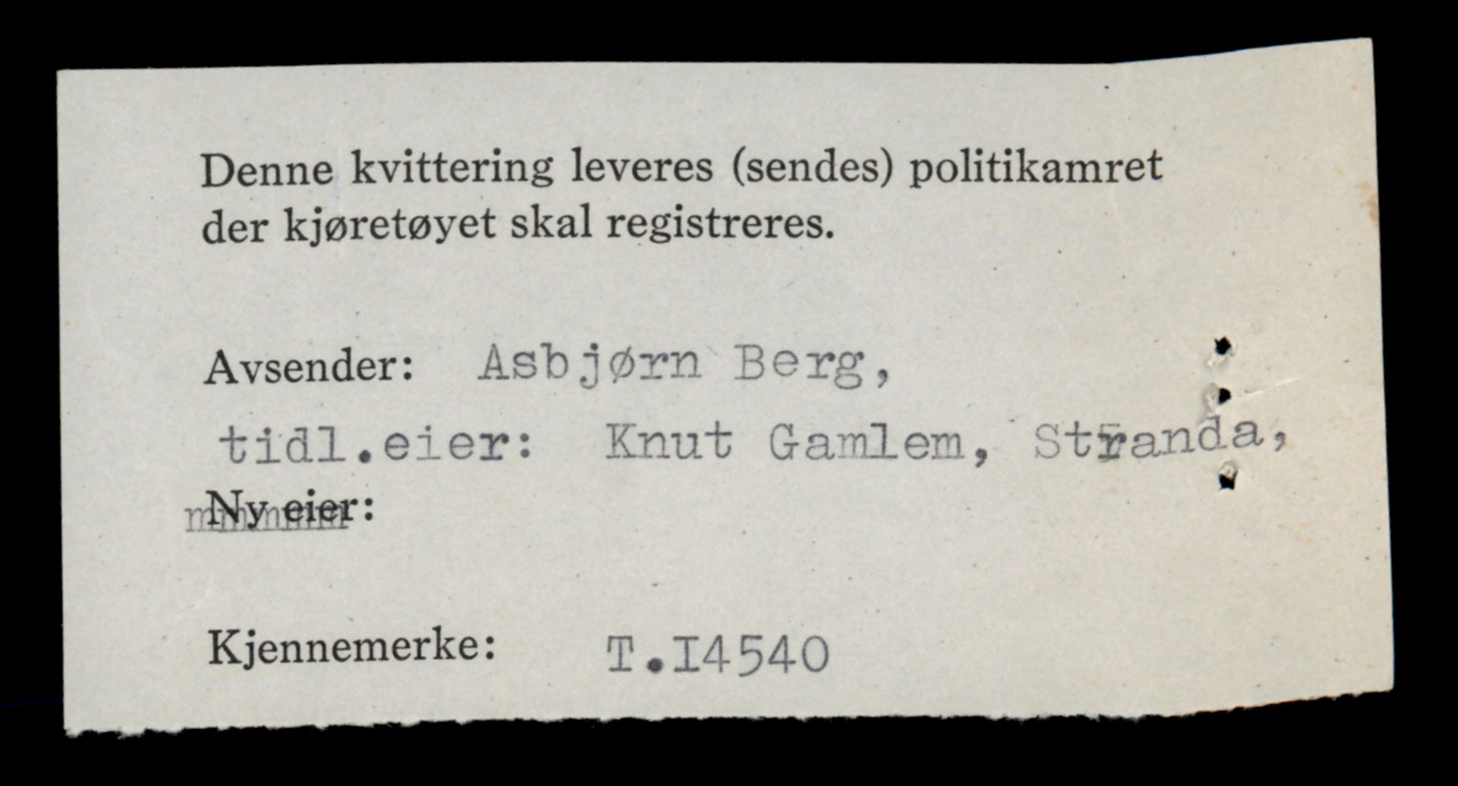 Møre og Romsdal vegkontor - Ålesund trafikkstasjon, AV/SAT-A-4099/F/Fe/L0046: Registreringskort for kjøretøy T 14445 - T 14579, 1927-1998