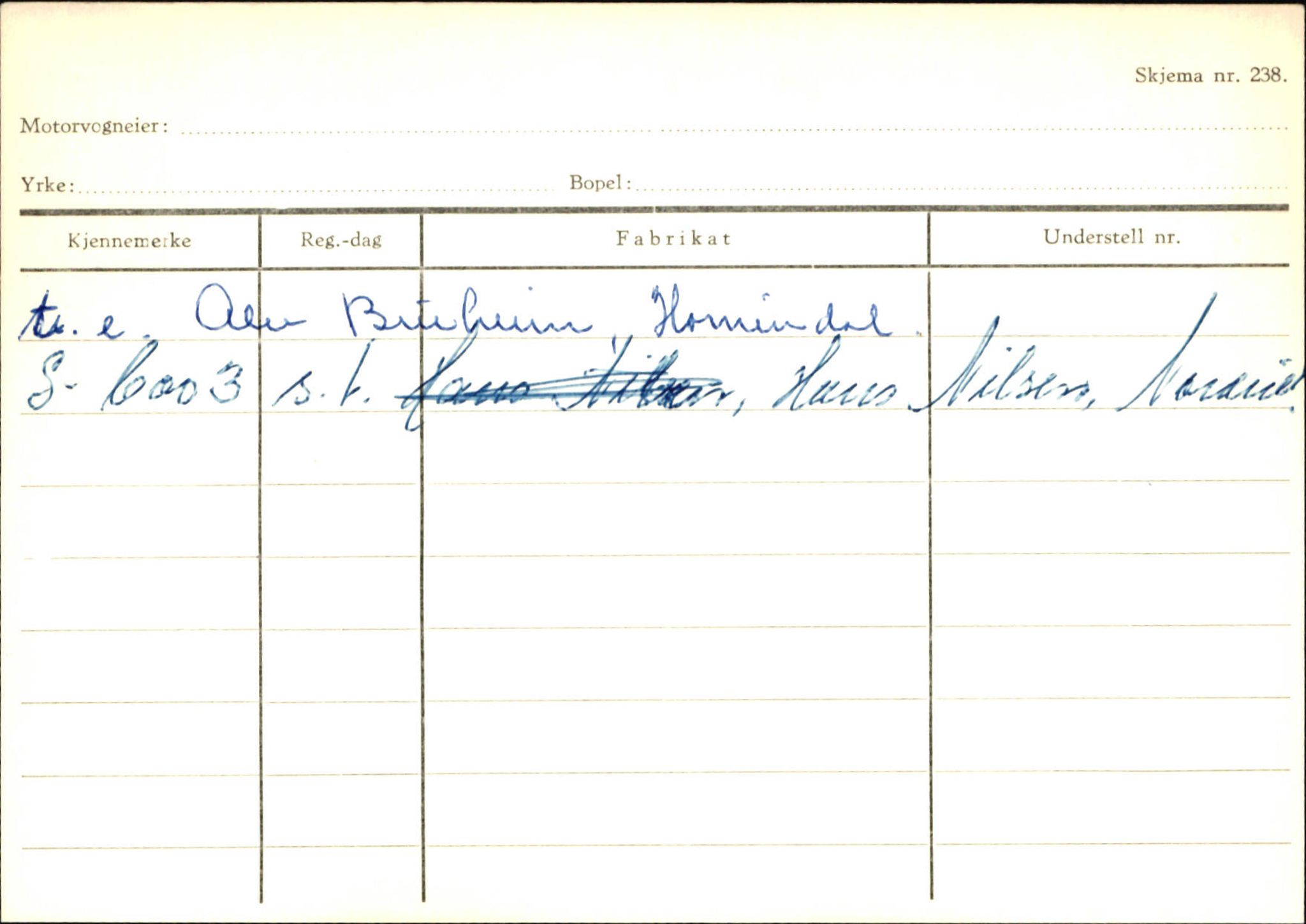 Statens vegvesen, Sogn og Fjordane vegkontor, AV/SAB-A-5301/4/F/L0131: Eigarregister Høyanger P-Å. Stryn S-Å, 1945-1975, s. 2160