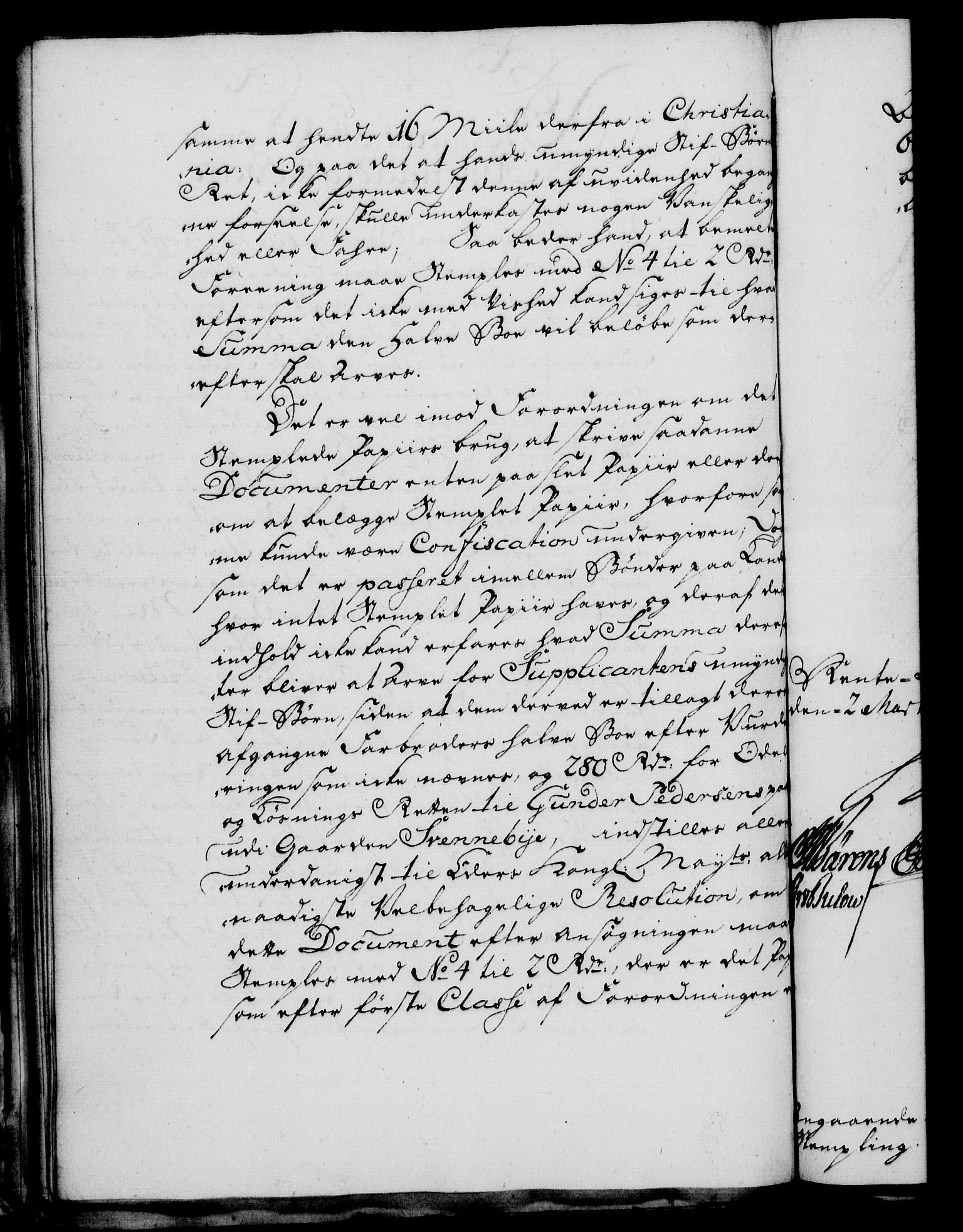 Rentekammeret, Kammerkanselliet, RA/EA-3111/G/Gf/Gfa/L0046: Norsk relasjons- og resolusjonsprotokoll (merket RK 52.46), 1764, s. 92