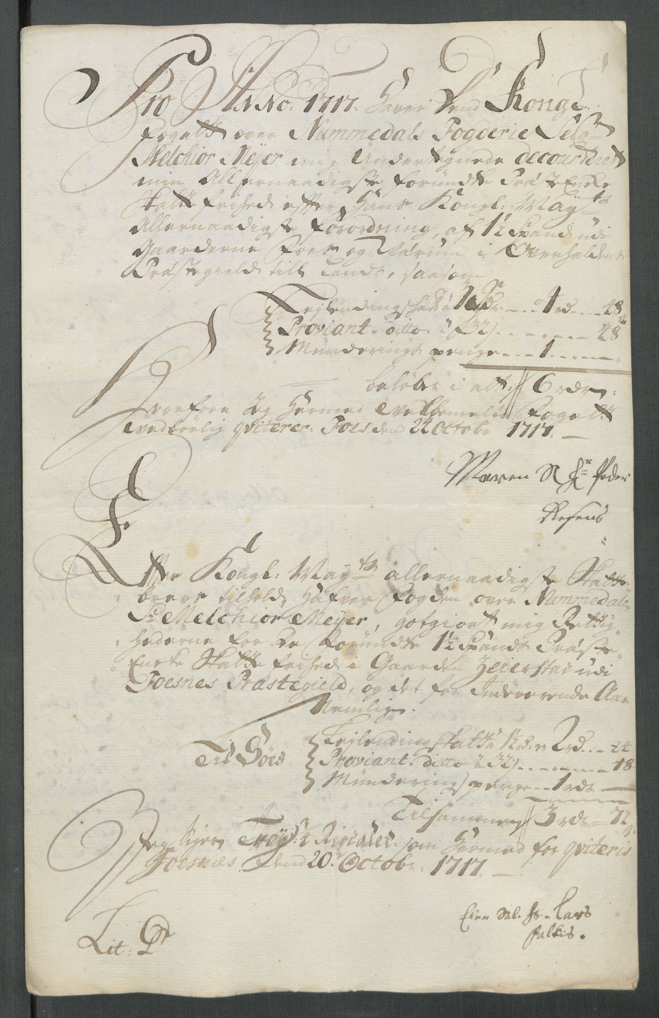 Rentekammeret inntil 1814, Reviderte regnskaper, Fogderegnskap, AV/RA-EA-4092/R64/L4438: Fogderegnskap Namdal, 1717, s. 196