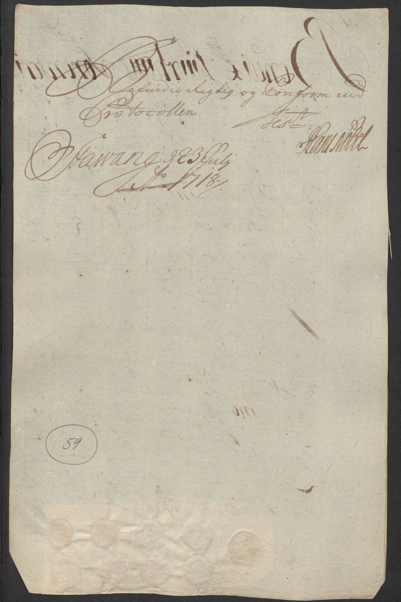 Rentekammeret inntil 1814, Reviderte regnskaper, Fogderegnskap, AV/RA-EA-4092/R46/L2740: Fogderegnskap Jæren og Dalane, 1715-1716, s. 476