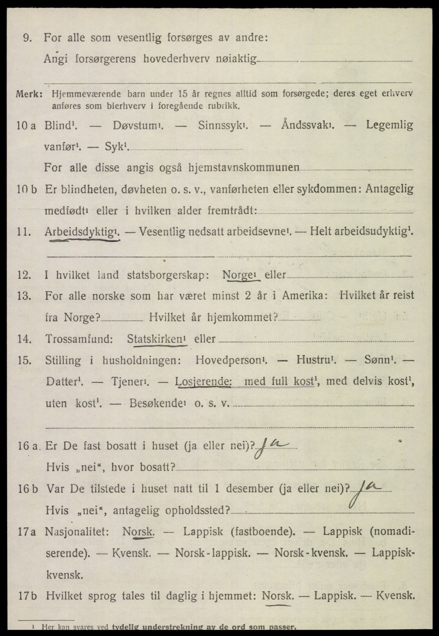 SAT, Folketelling 1920 for 1736 Snåsa herred, 1920, s. 3423
