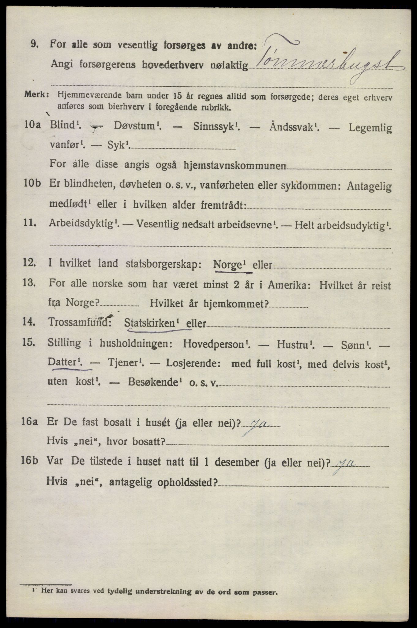 SAKO, Folketelling 1920 for 0614 Ådal herred, 1920, s. 5031